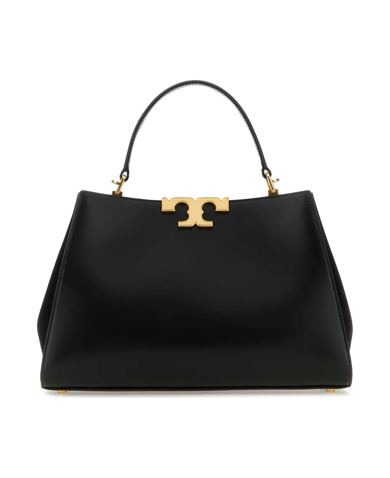 Tory Burch Black Leather Eleanor Handbag - Black