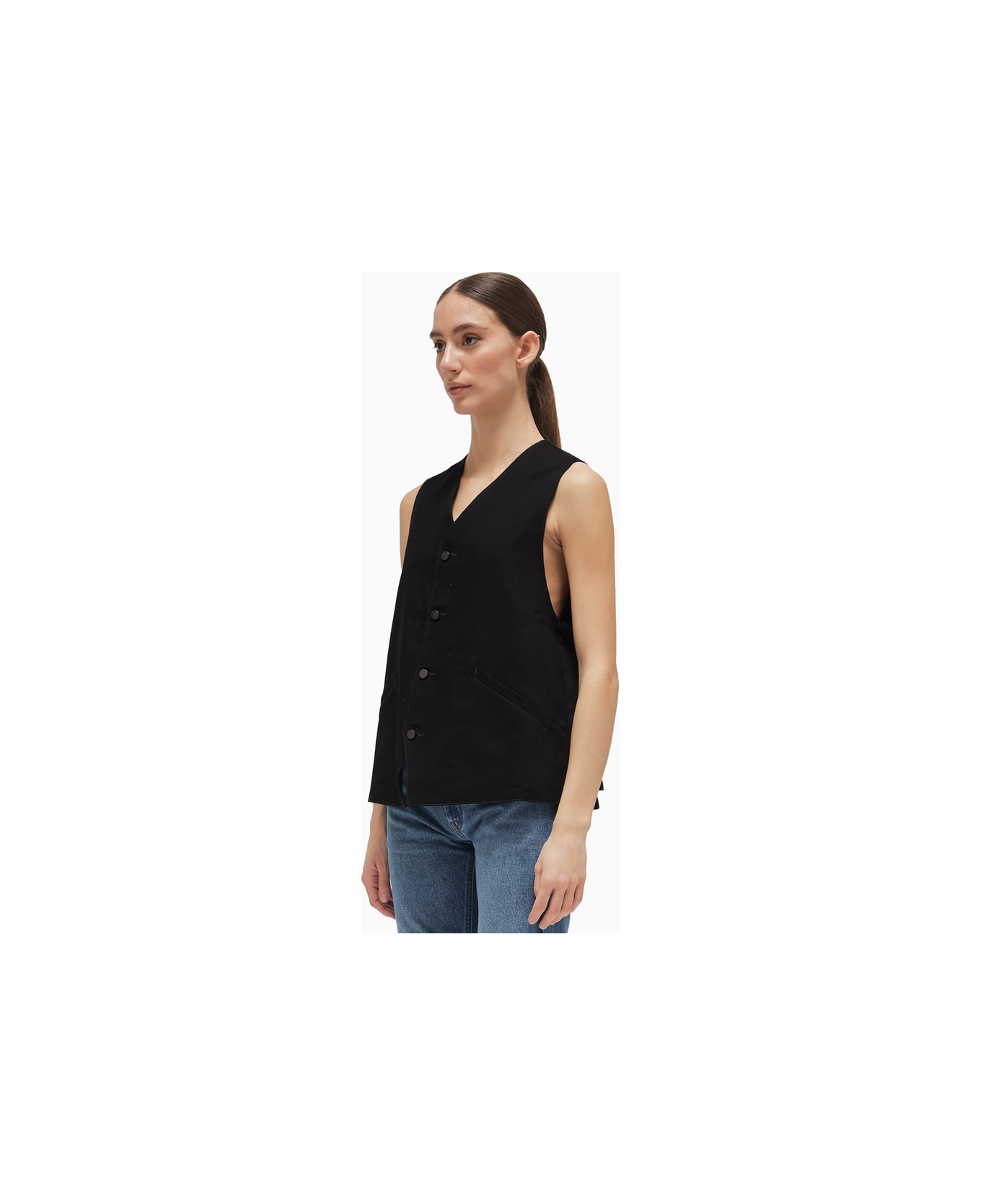 Lemaire Vest - Black ベスト