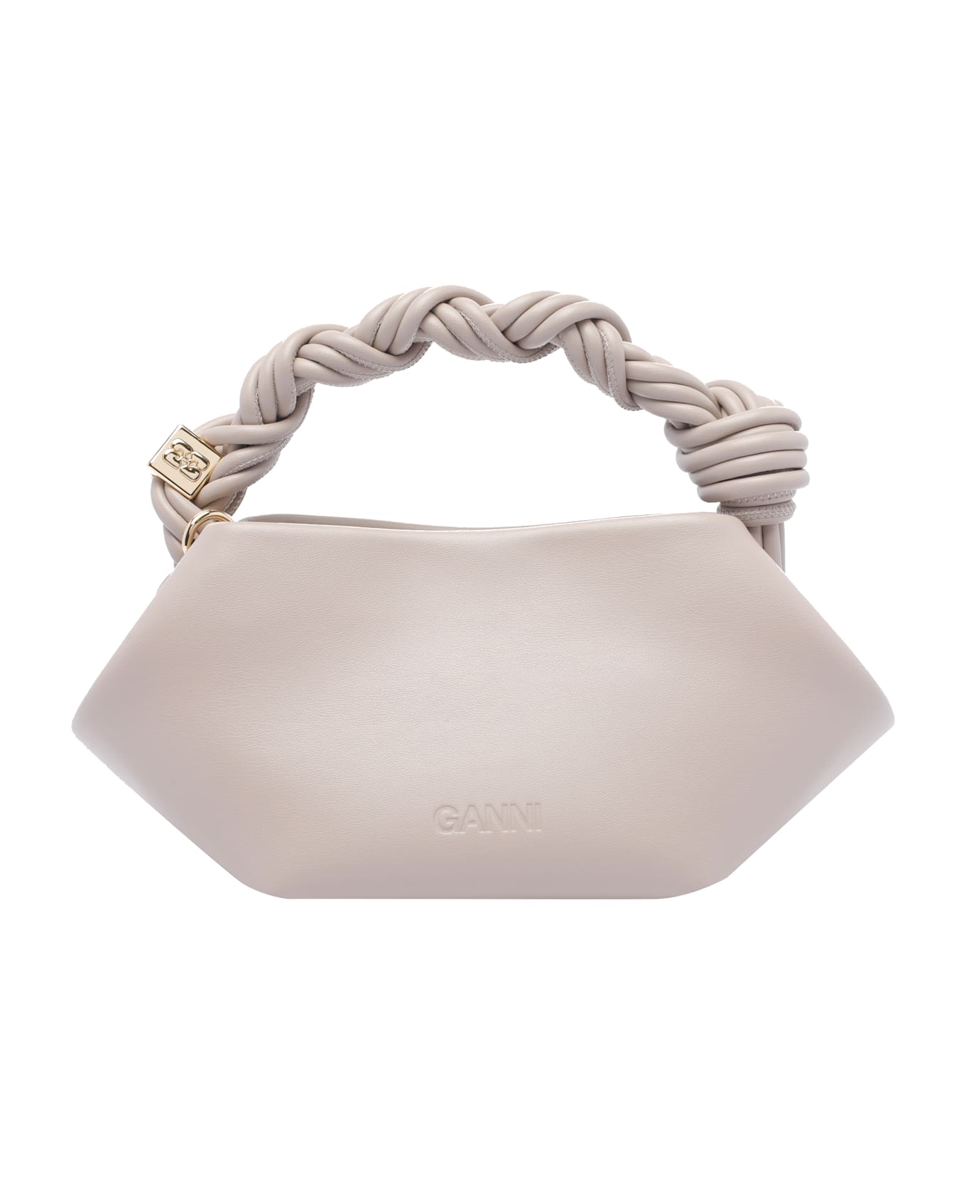 Ganni Mini Bou Handbag - Grey