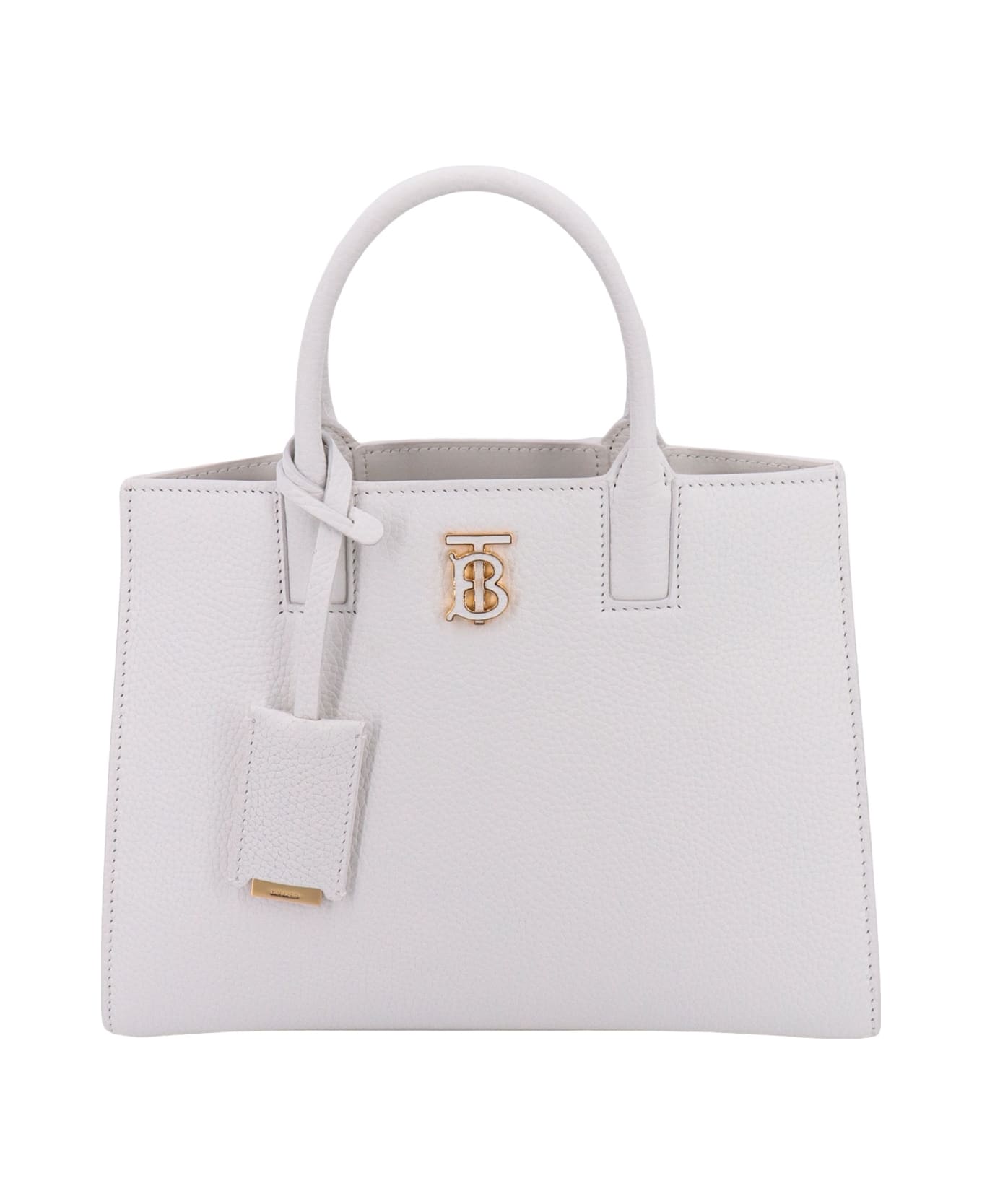 Burberry Frances Mini Handbag - White