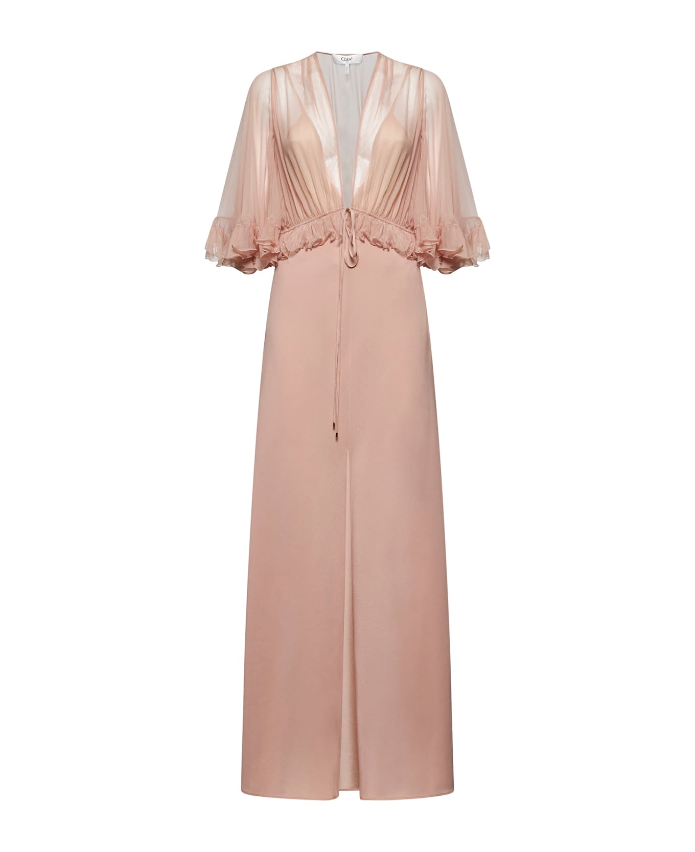 Chloé Dress - Clay pink