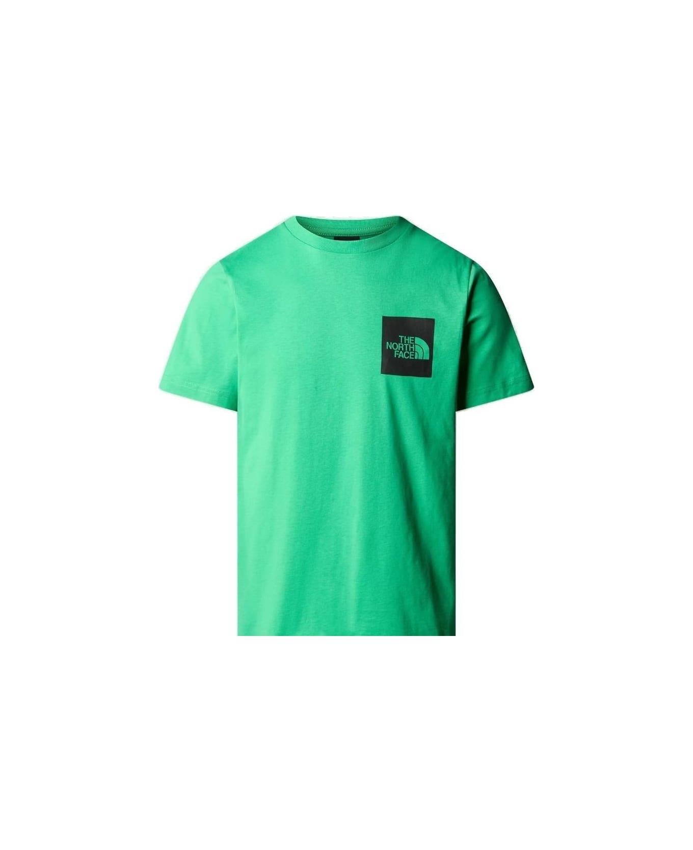 The North Face Logo Printed Crewneck T-shirt - Optic emerald