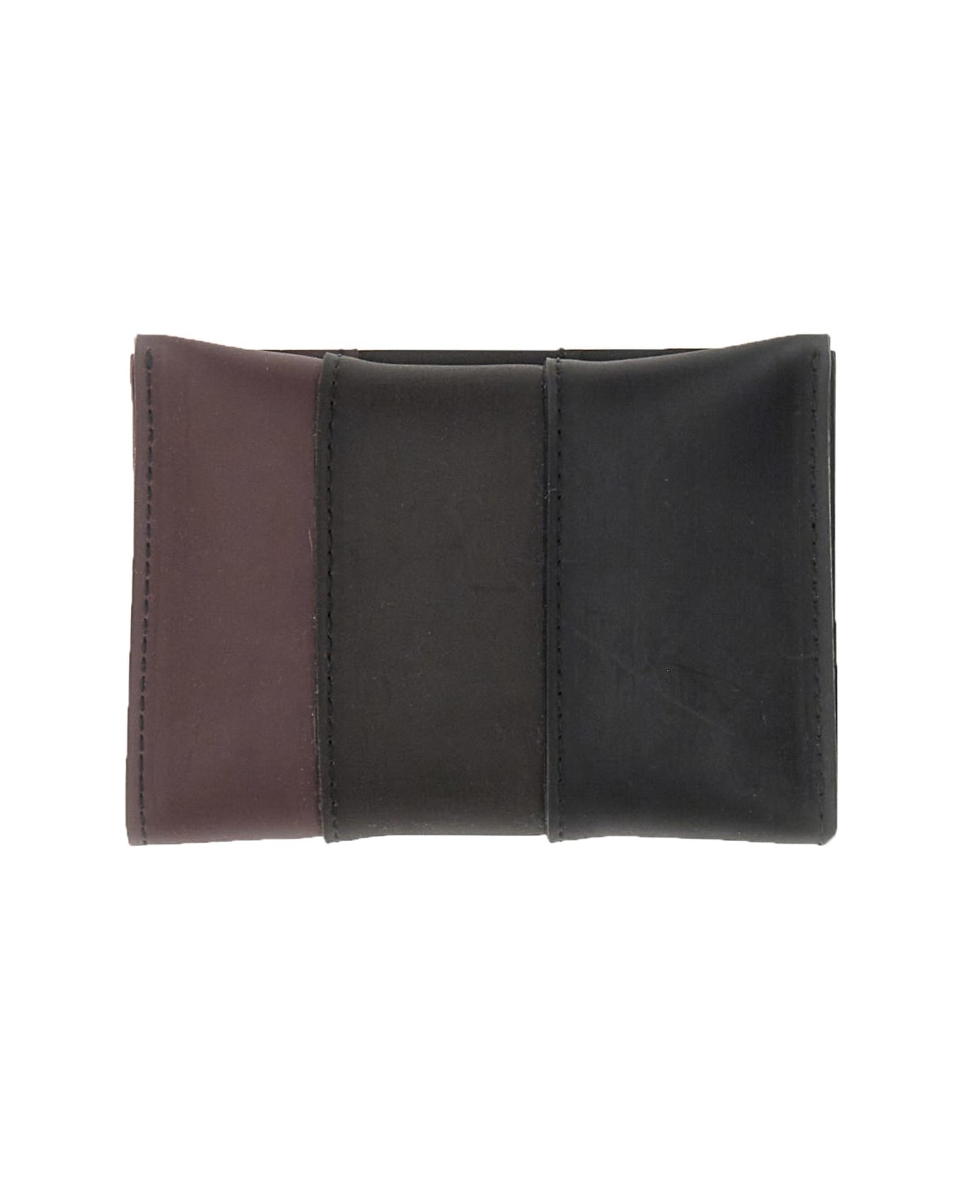 Sunnei Parallelepiped Pudding Wallet - NERO