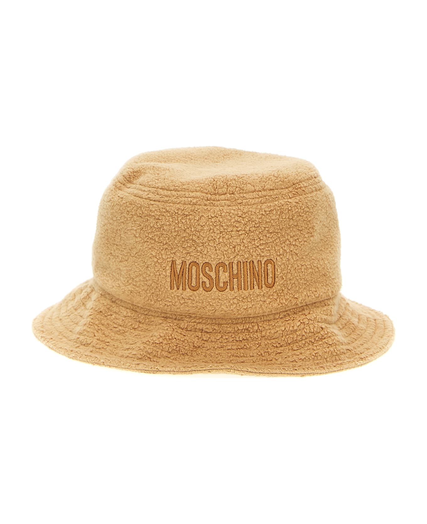 Moschino 'teddy' Bucket Hat - Beige