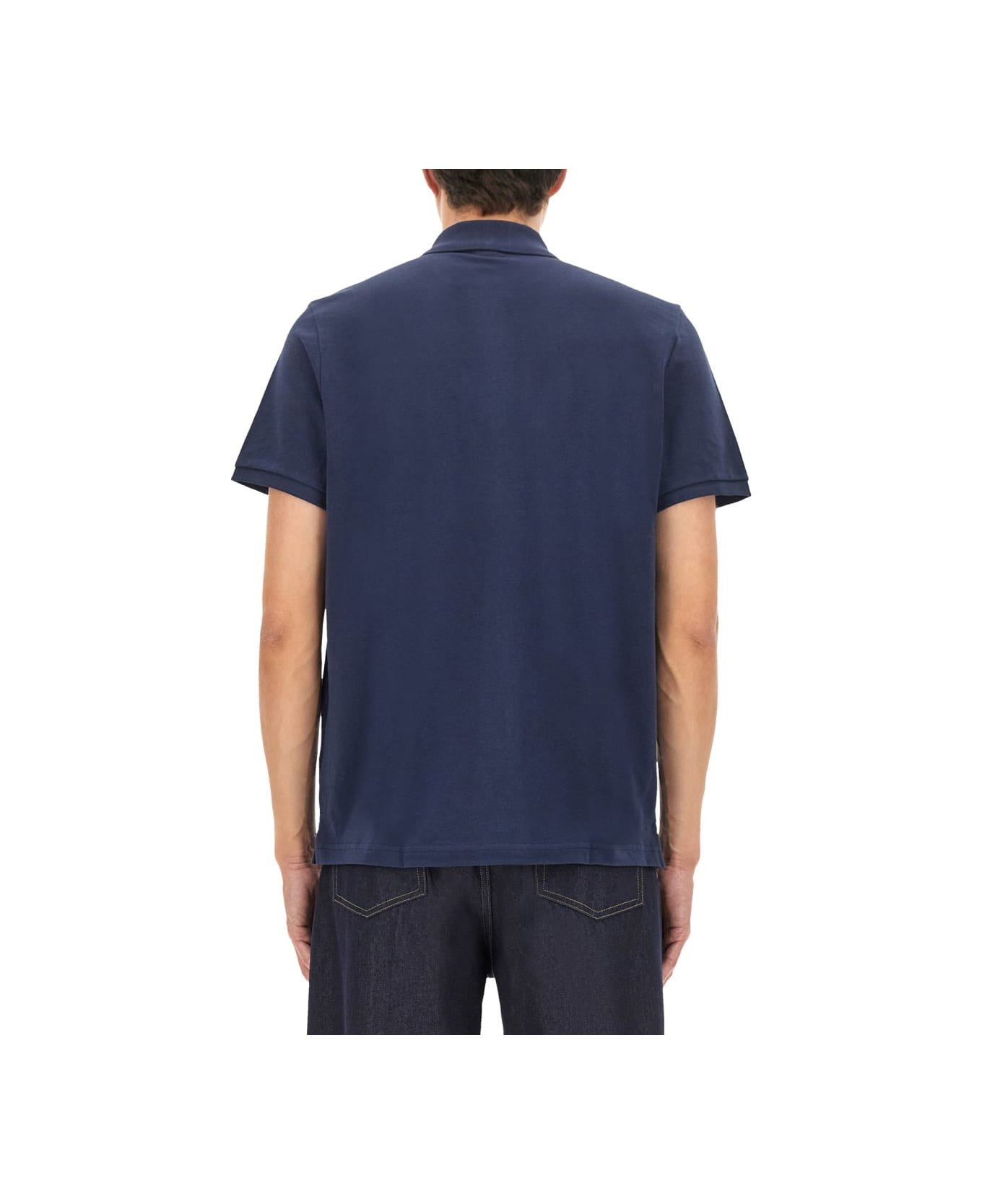 Moose Knuckles Polo "everett" - BLUE