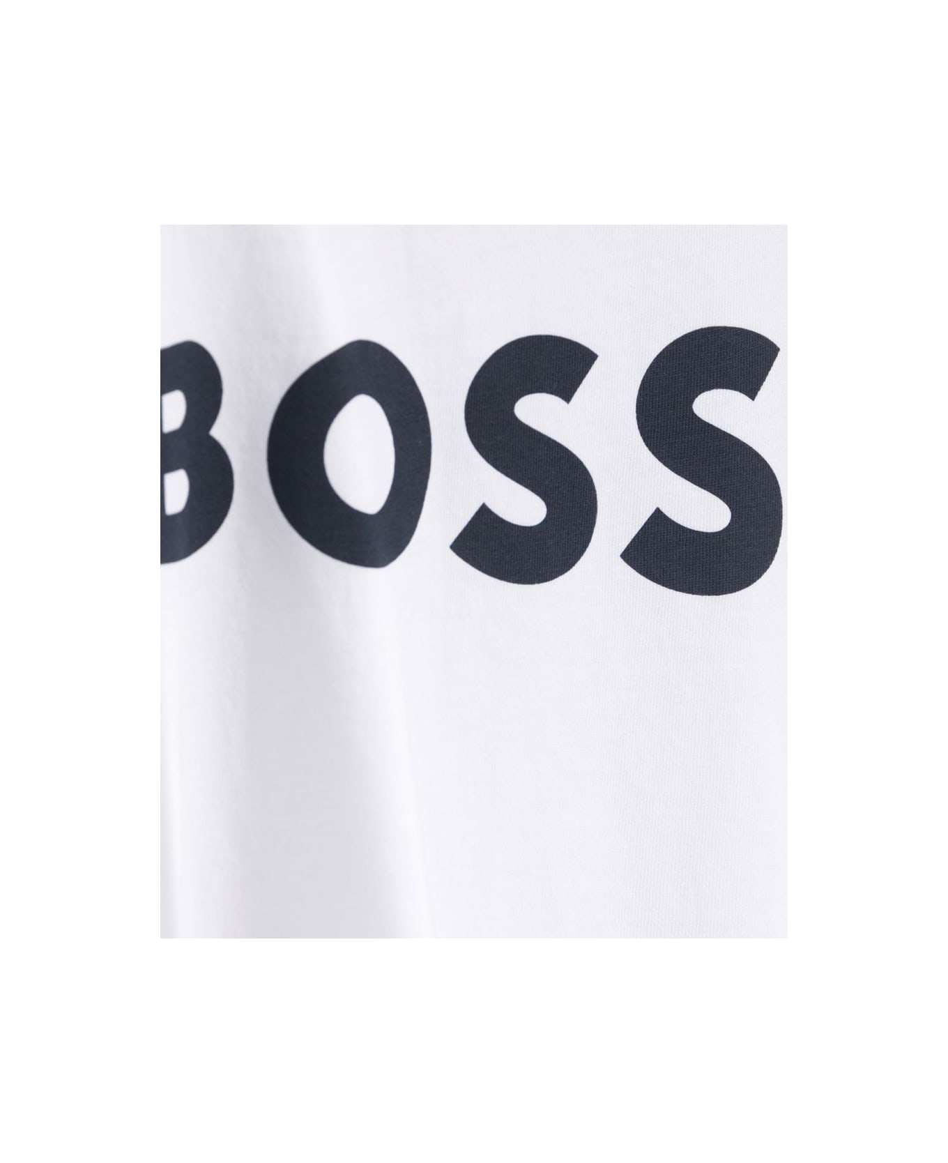 Hugo Boss T-shirt Mc Logo - WHITE