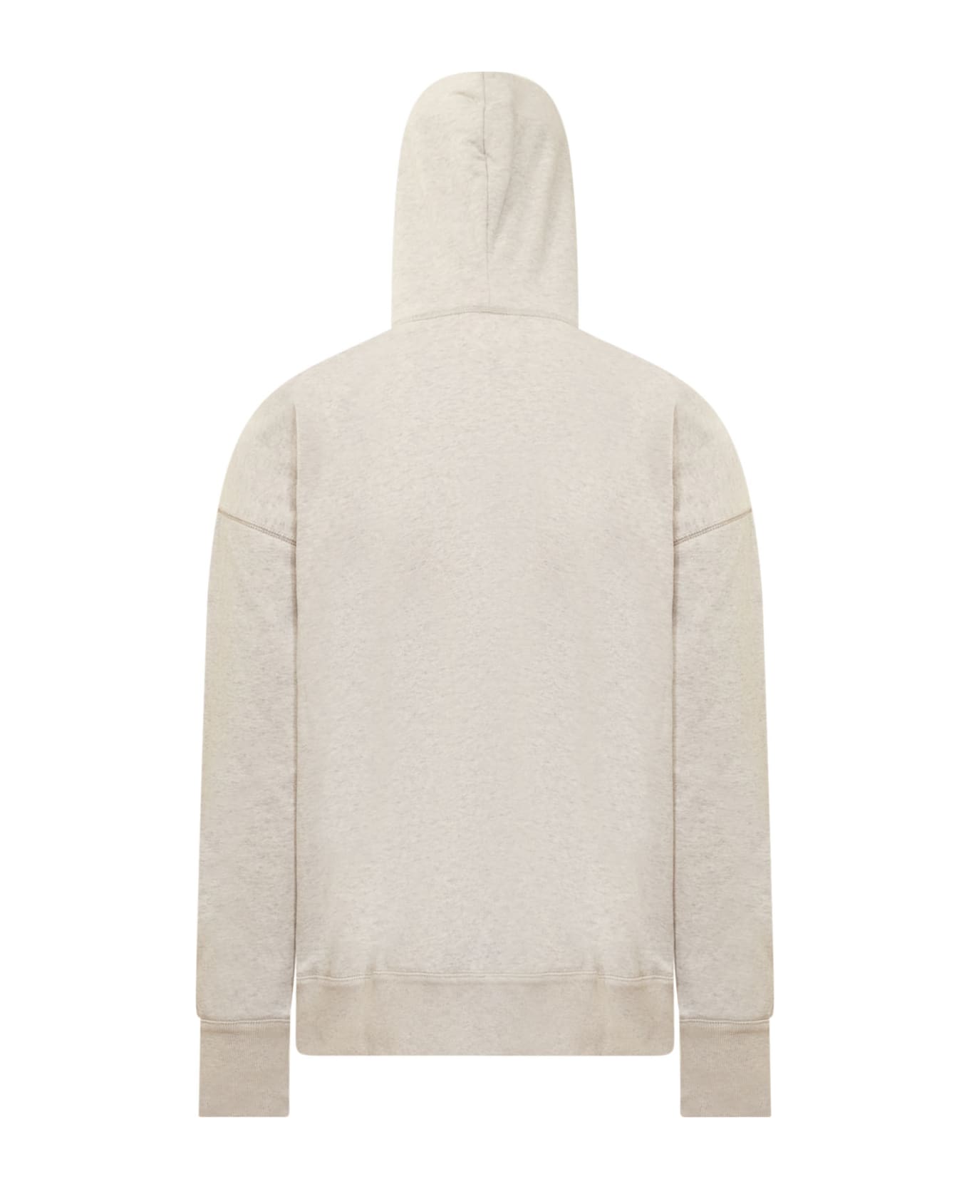 Isabel Marant Miley Logo Hoodie Swatshirt - ECRU