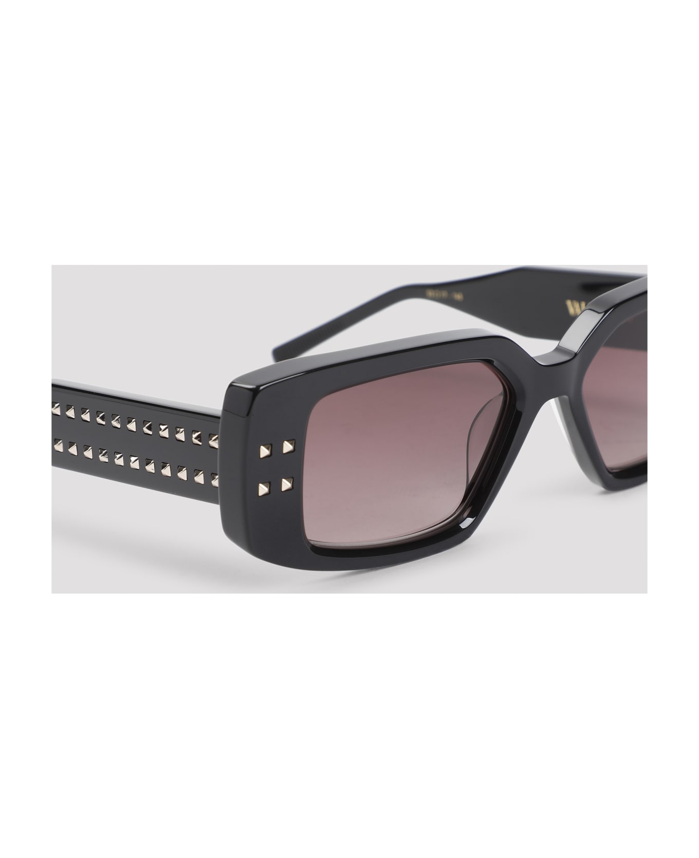 Valentino Garavani Valentino V-cinque Sunglasses - Blk Gld