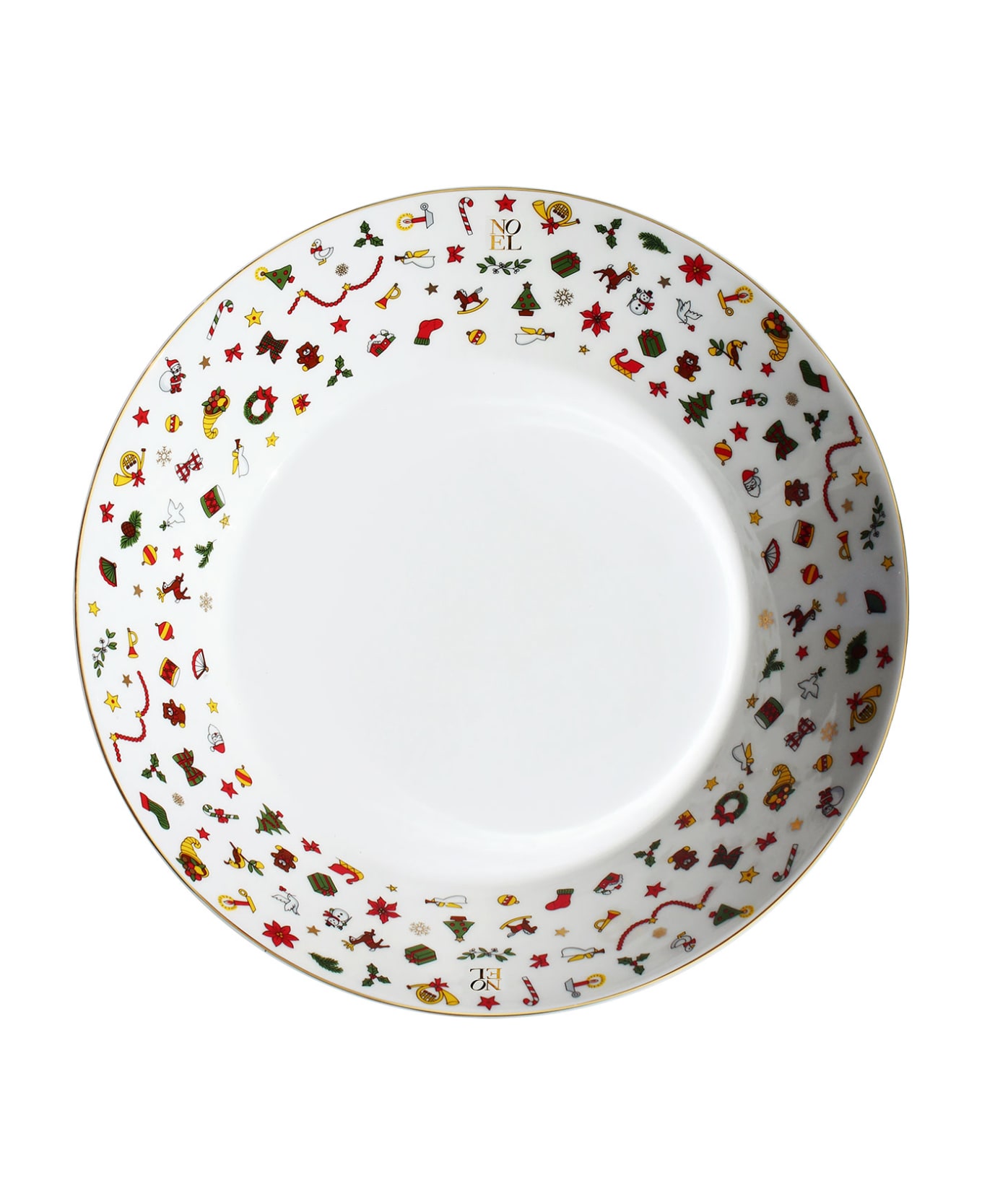 Taitù Large Bowl - Noel Oro Collection - Multicolor and Gold