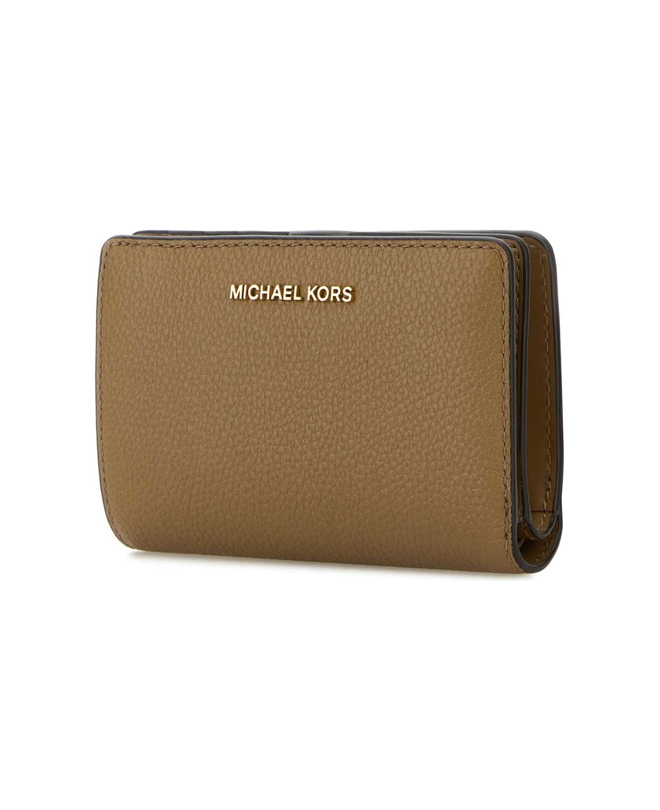 Michael Kors Cappuccino Leather Wallet - HUSK