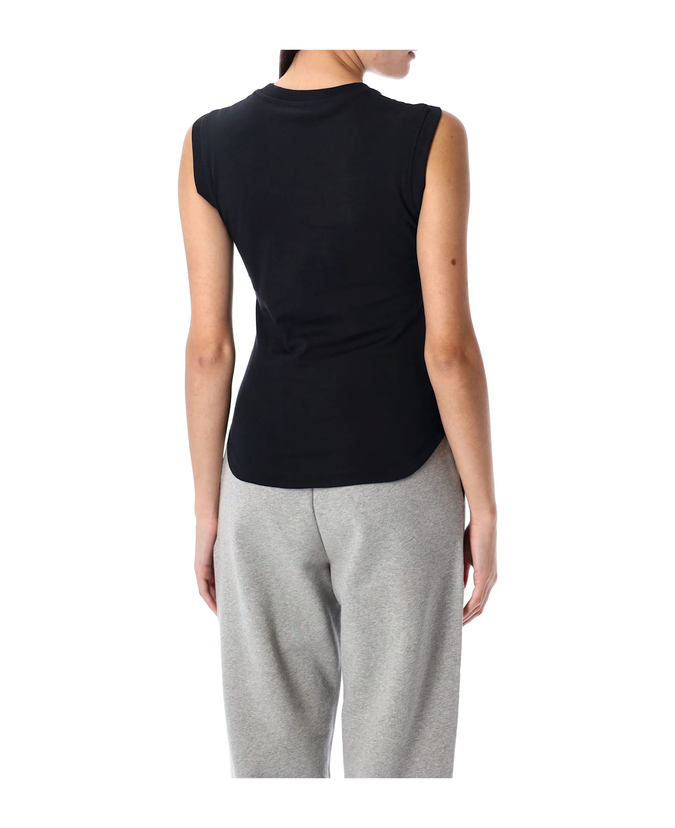 The Attico Reese Tank Top - BLACK