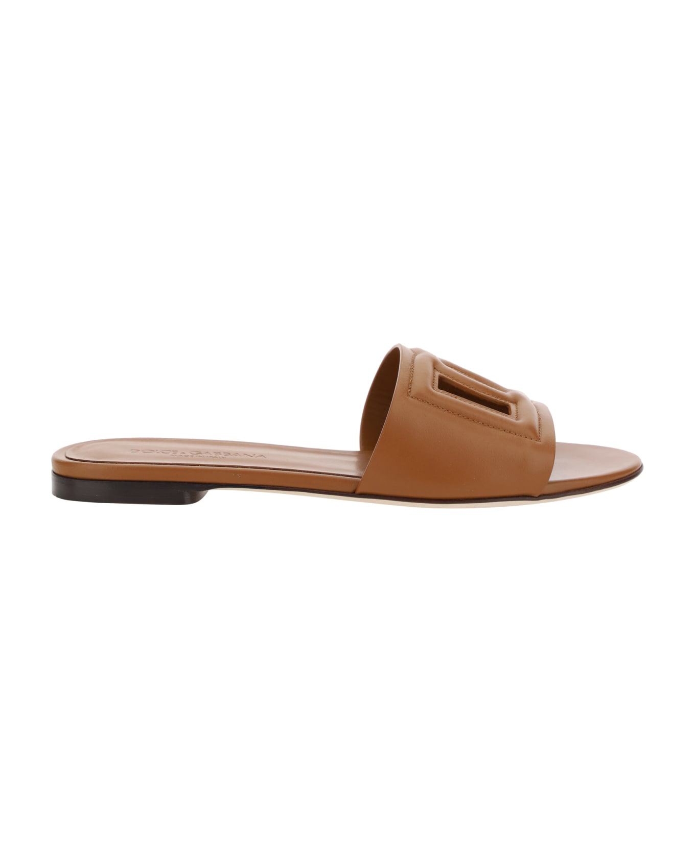 Dolce 
Gabbana D&amp;g Sandals - Leather Brown
