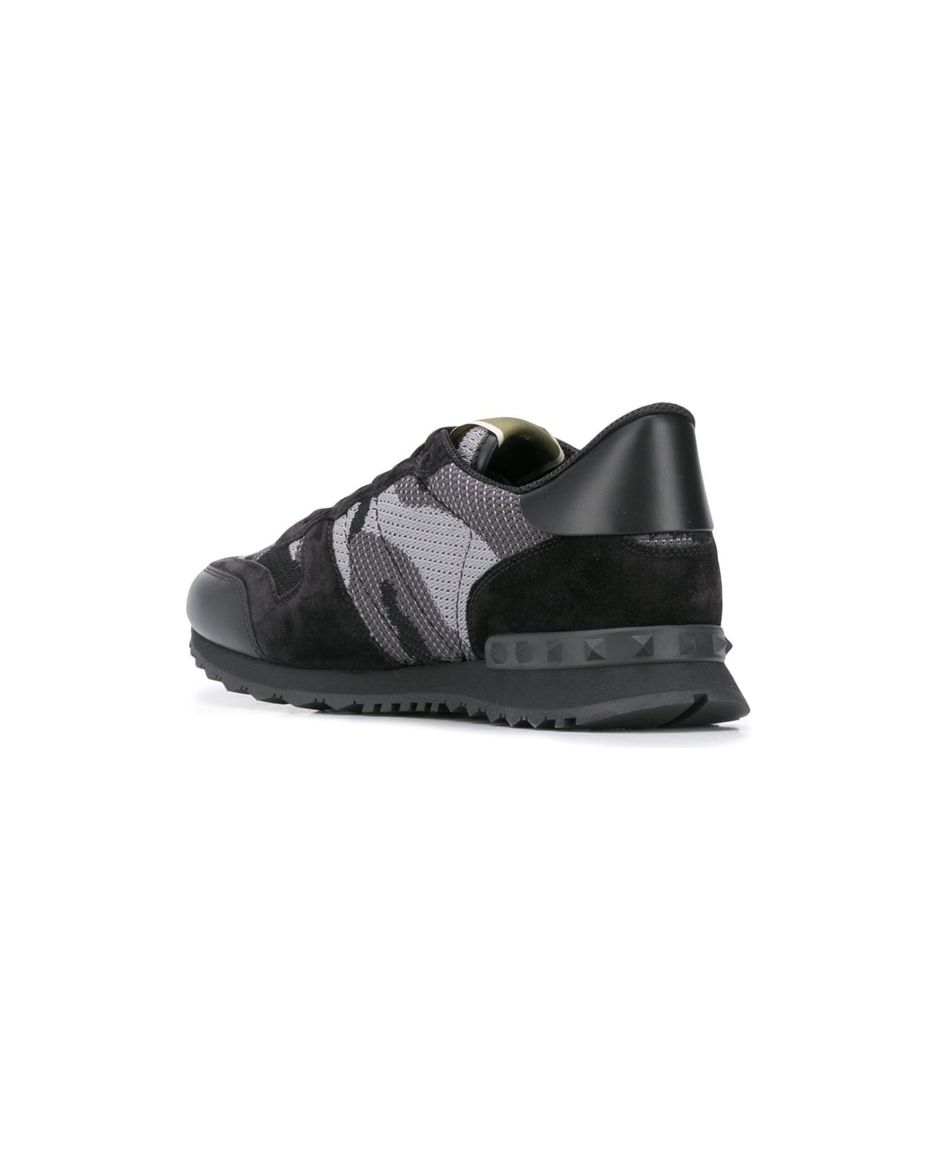 Valentino Garavani Rockrunner Sneakers - Black