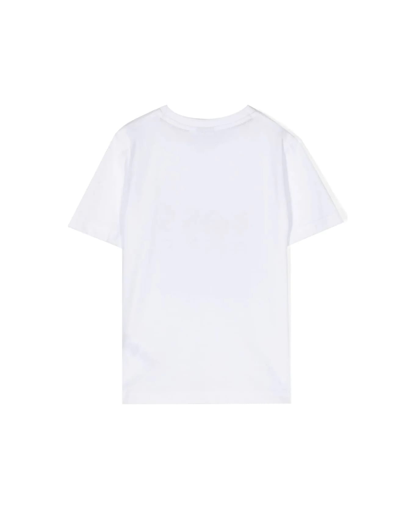 Hugo Boss T-shirt Con Logo - Bianco