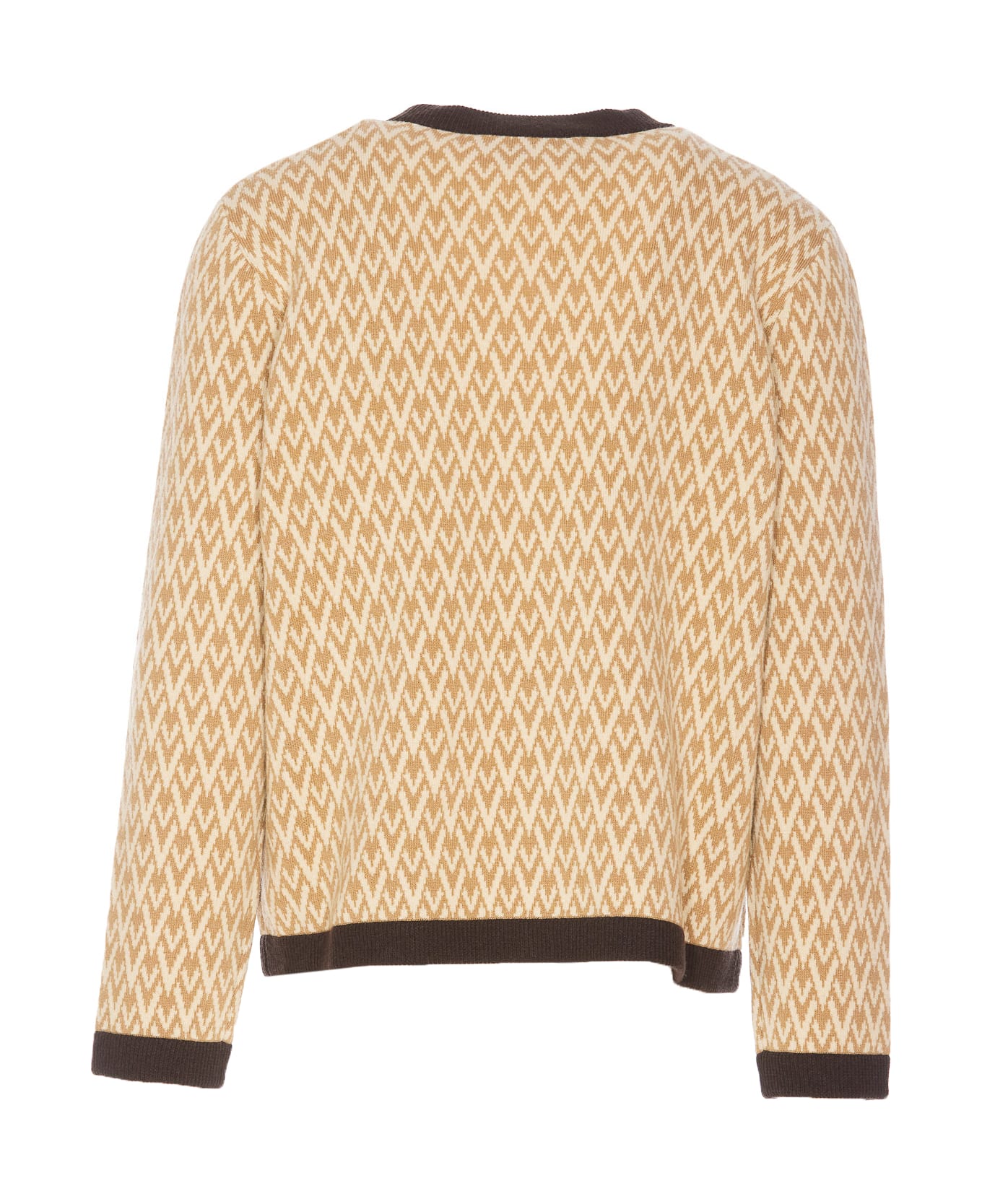 Valentino Garavani Toute La V Motif Cardigan - Beige