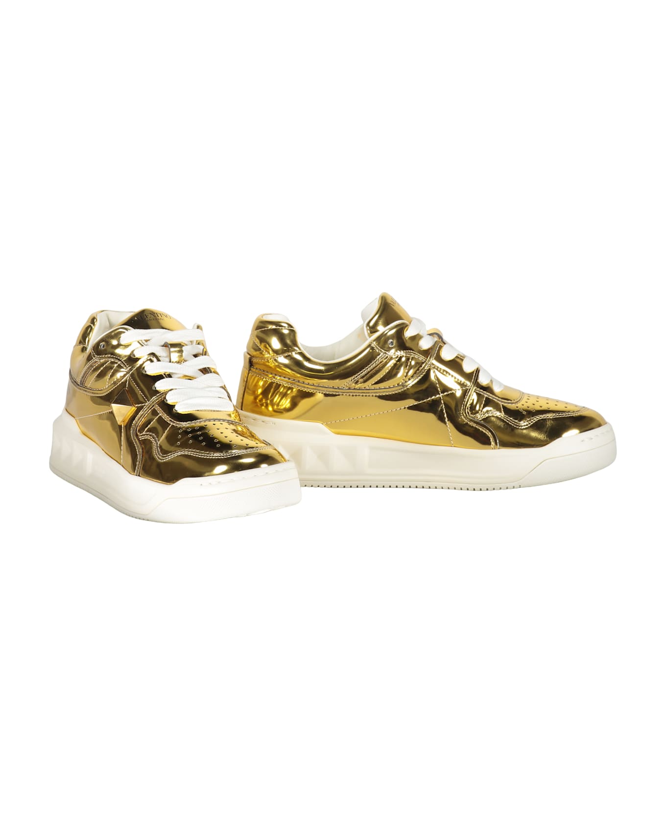 Valentino Garavani Low-top Sneakers - Gold