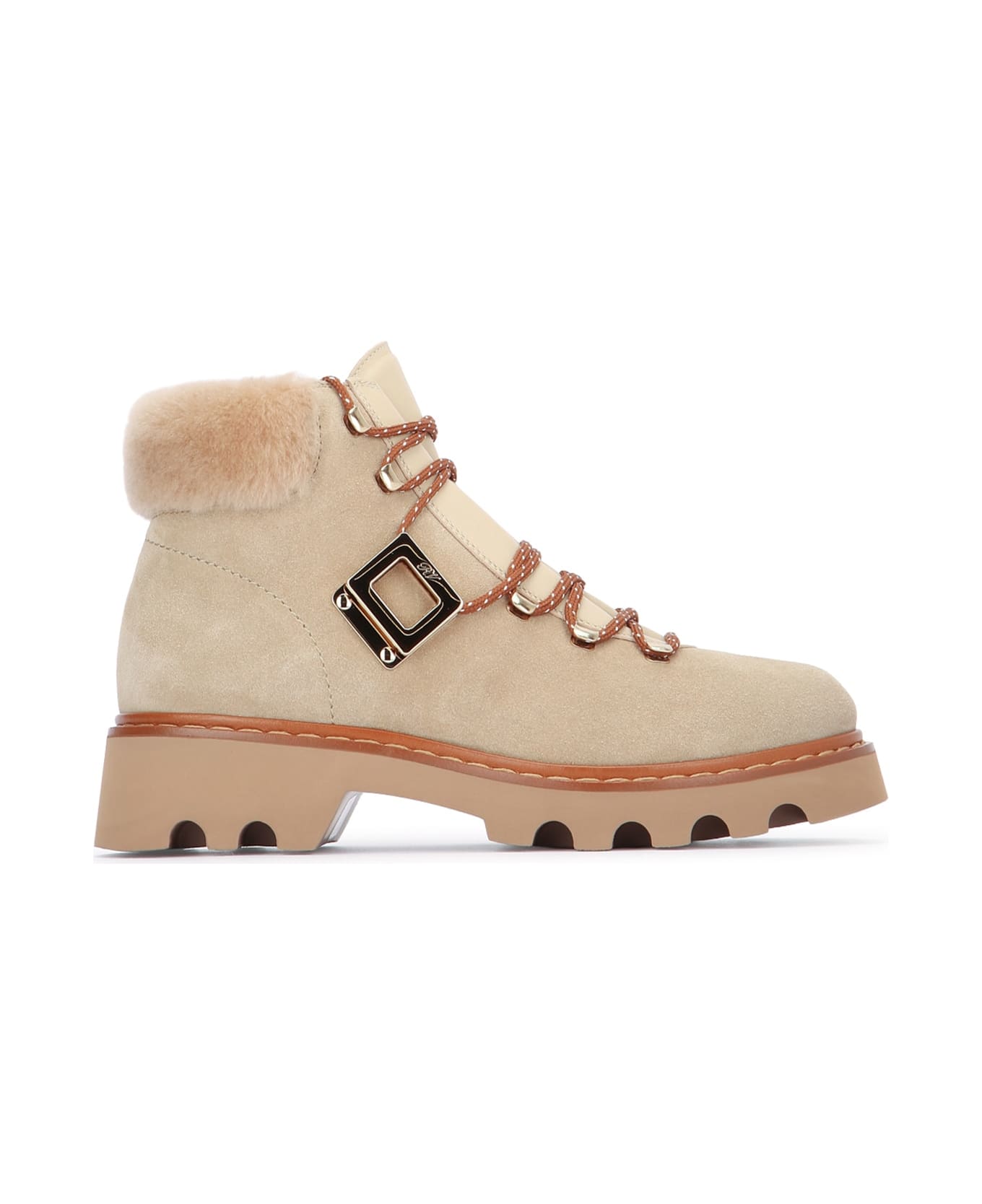 Roger Vivier Stivali - BEIGESCURONATURALEKENIASCURO