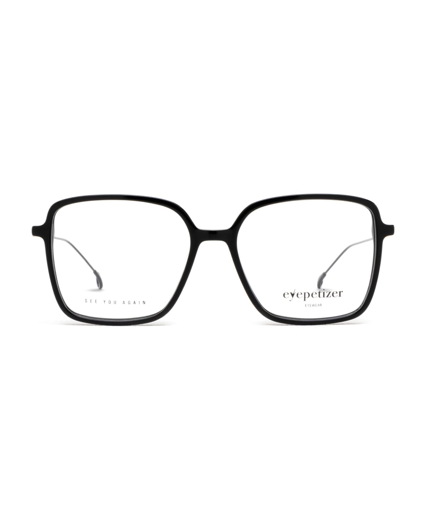 Eyepetizer Quovadis Black Glasses - Black アイウェア