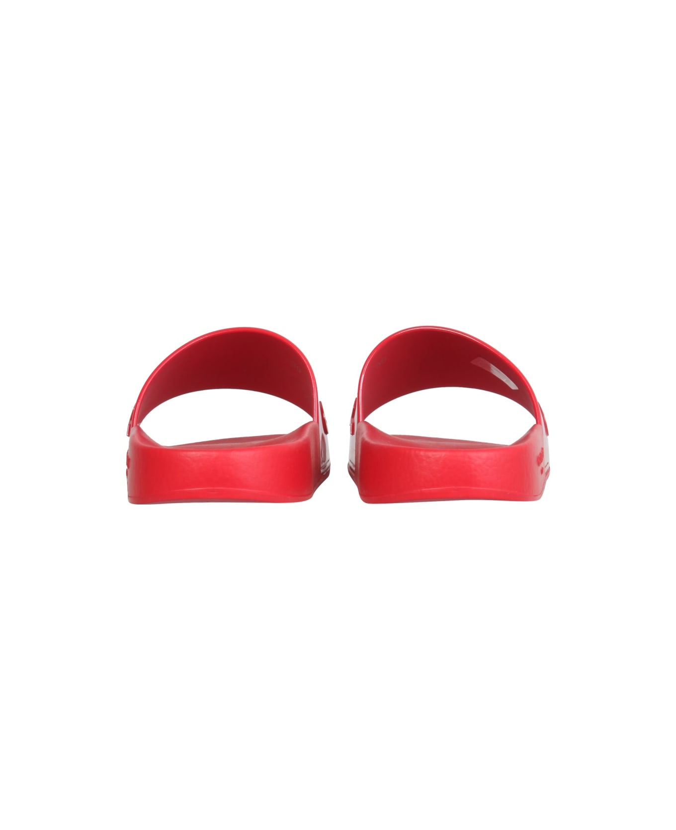 Givenchy Rubber Slide Sandals - RED