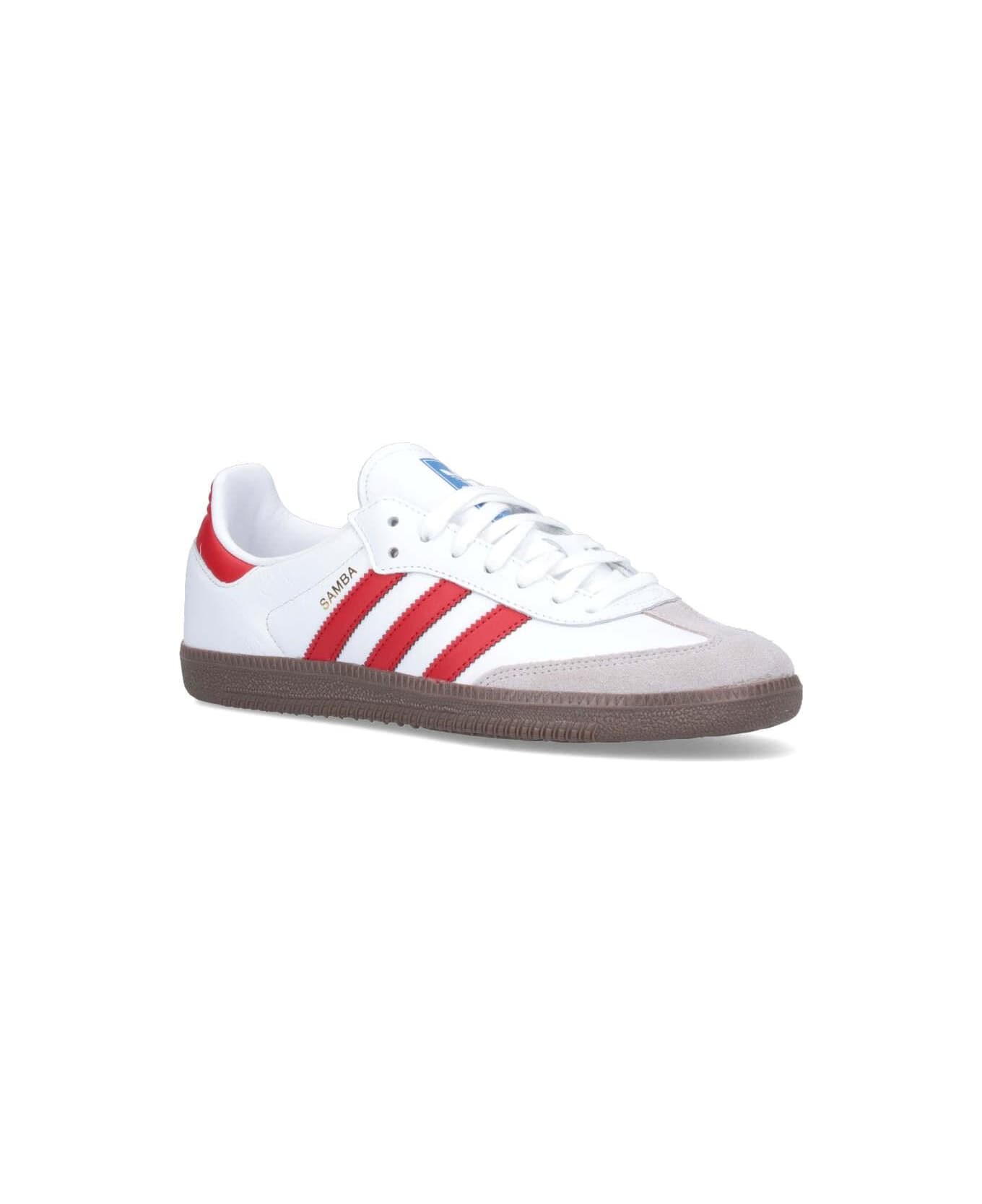 Adidas 'samba' Sneakers - Bianco