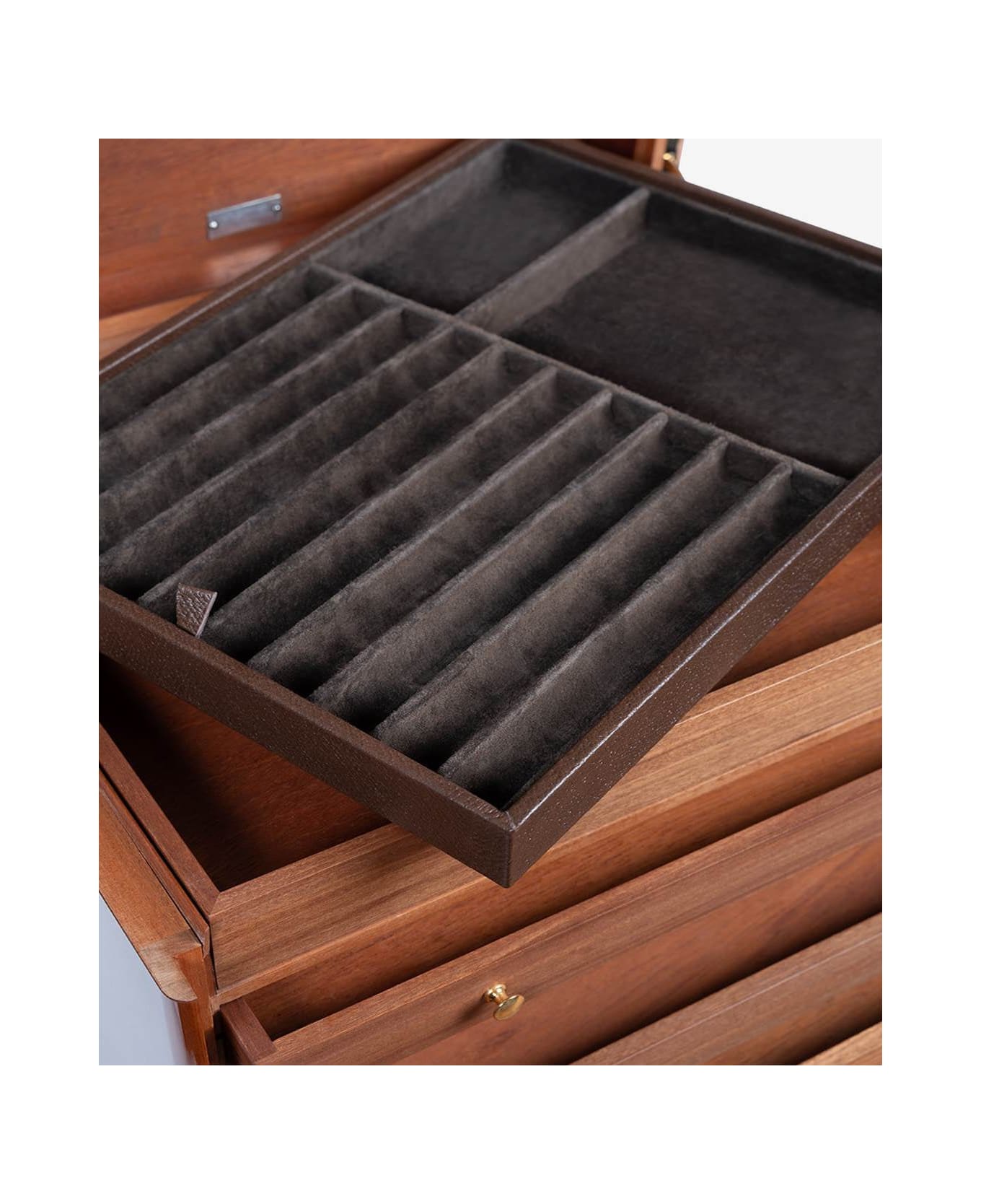 Larusmiani Pen Case  - Neutral