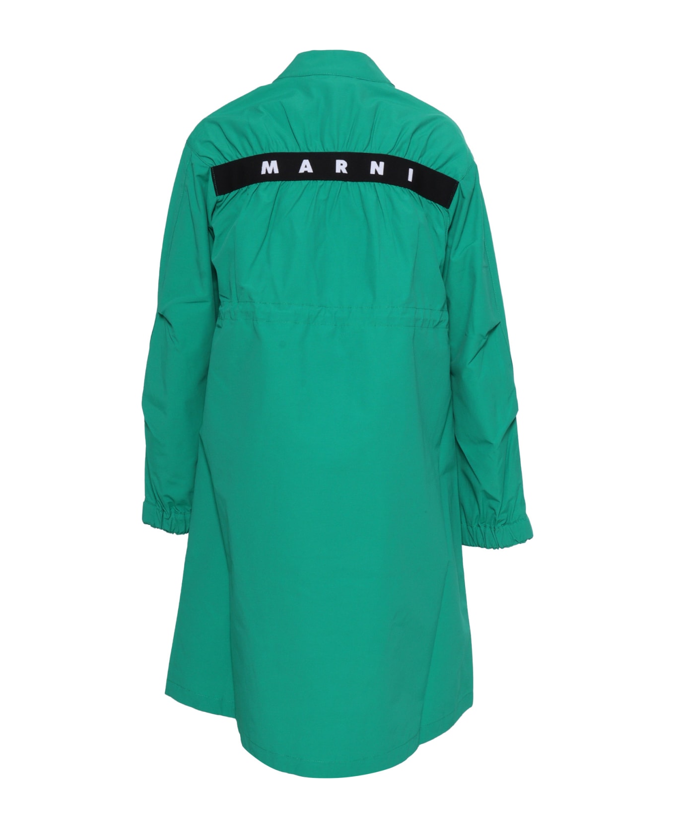 Marni Long Green Jacket - GREEN