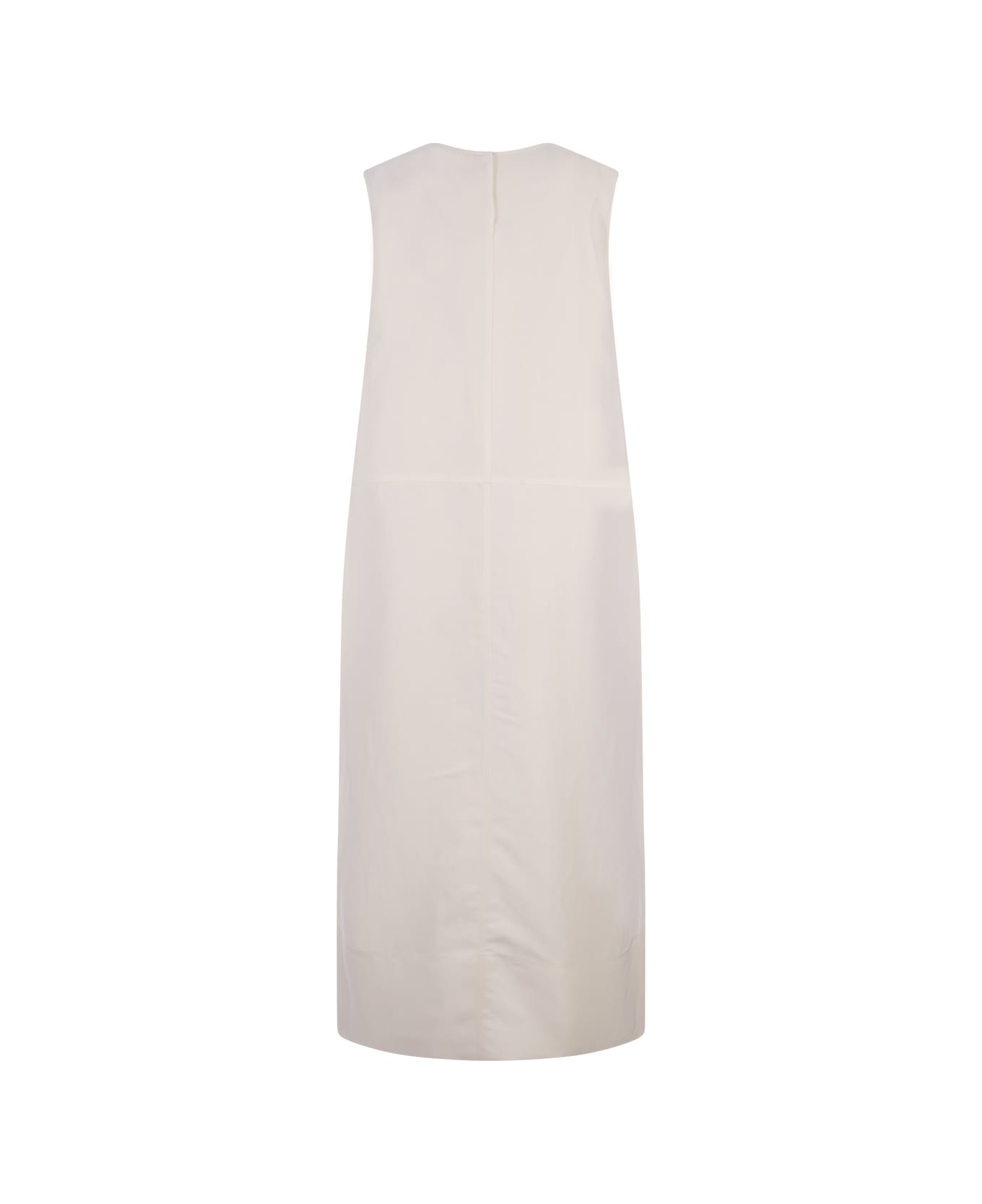 Fabiana Filippi White Linen And Viscose Dress - White ワンピース＆ドレス