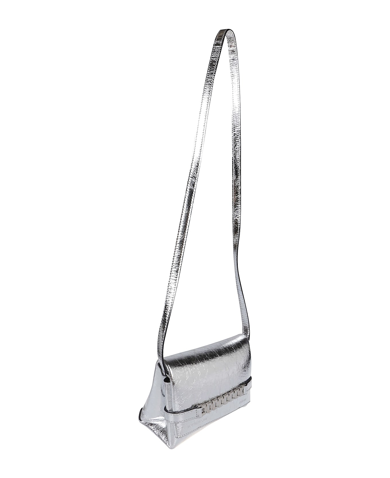 Victoria Beckham Mini Pouch Bag - Silver