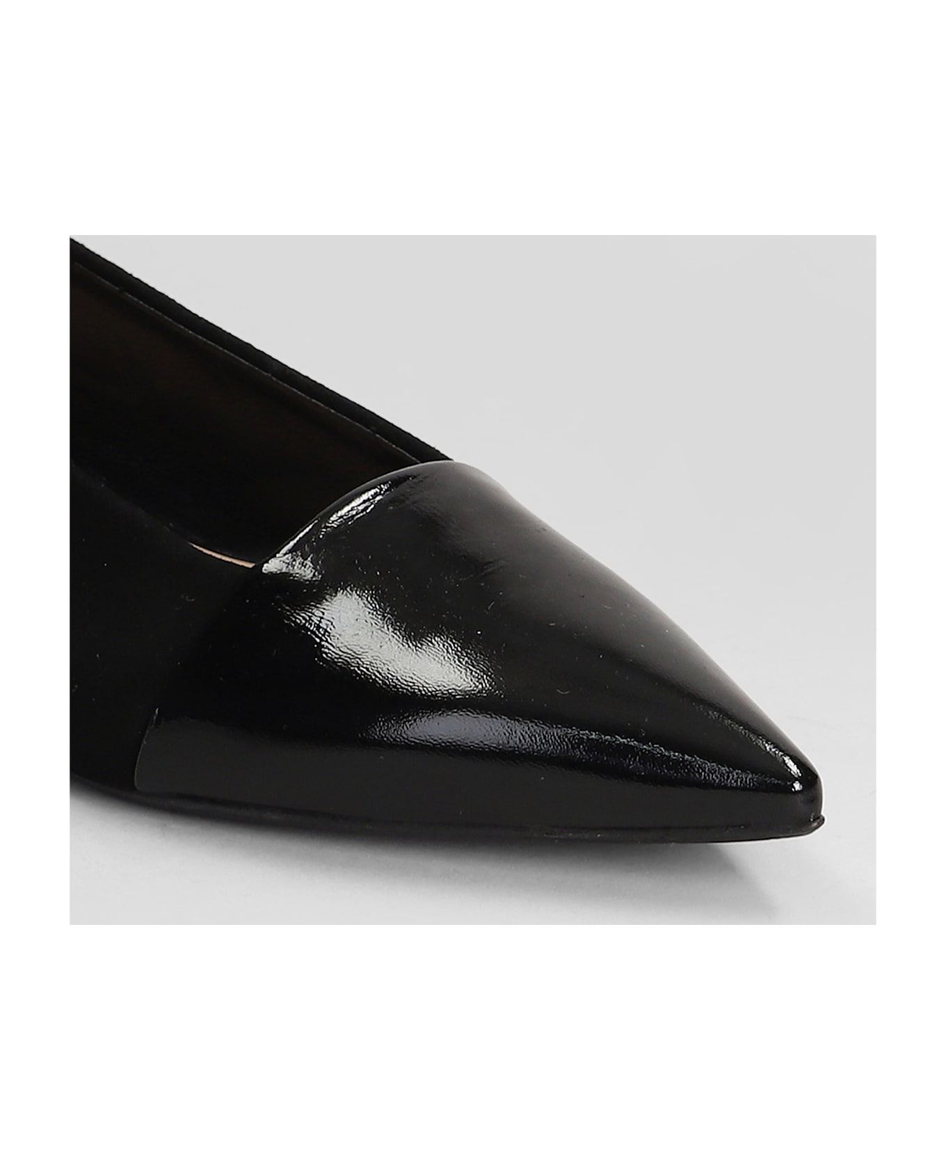 Fabio Rusconi Ballet Flats In Black Suede - black