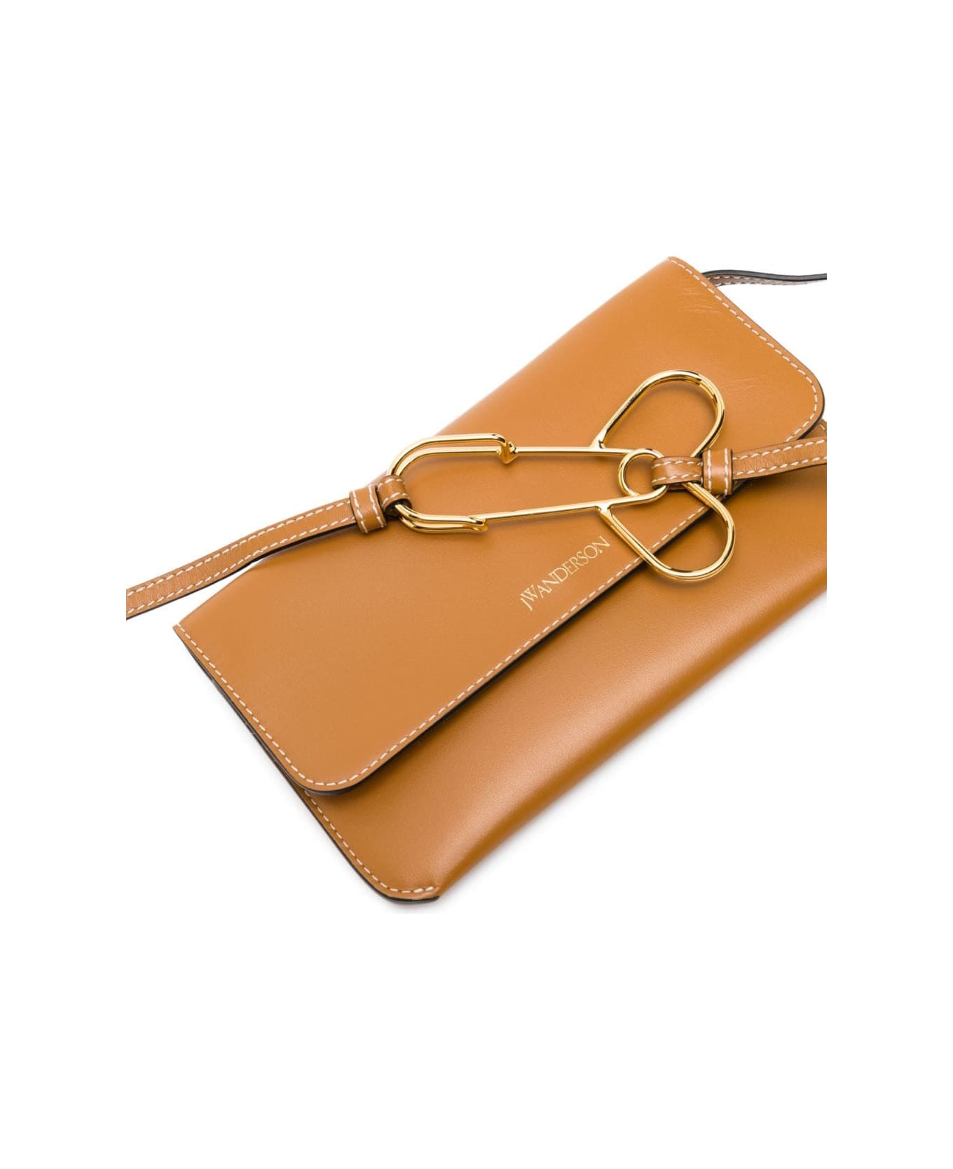 J.W. Anderson Chain Phone Pouch - Pecan