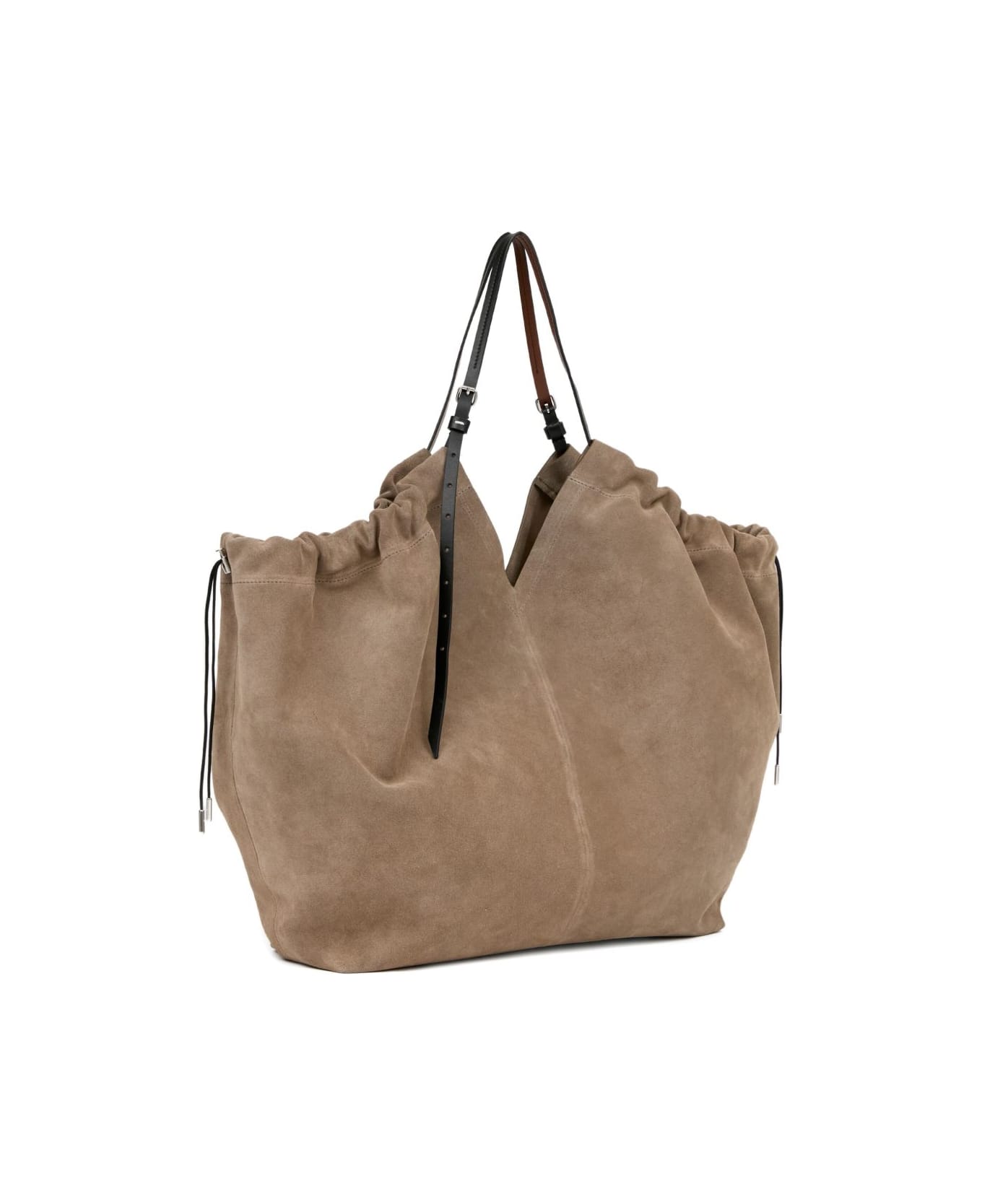 Maison Margiela Belt Bag Leather Tote - Beige
