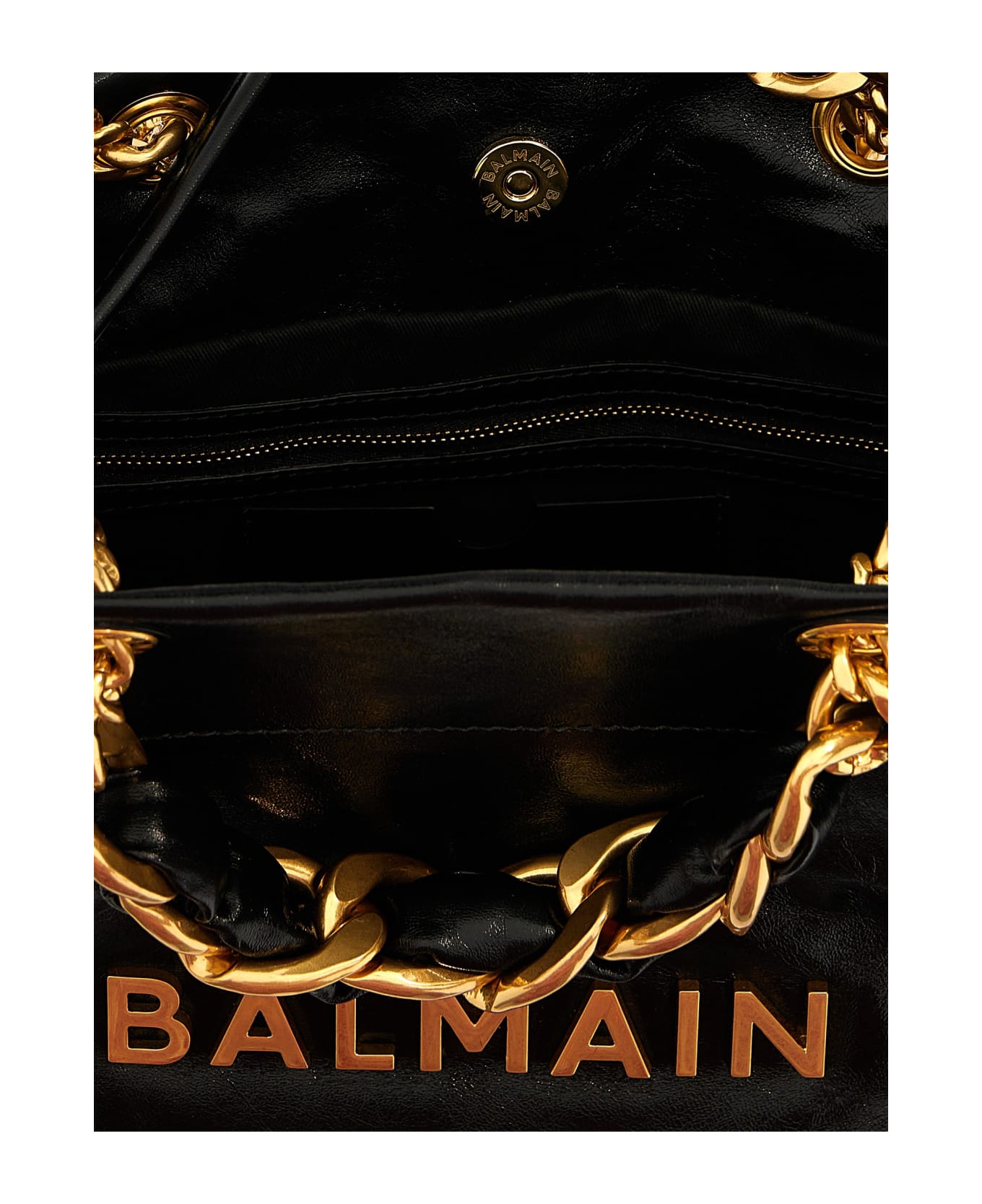 Balmain '1945 Soft' Shopping Bag - Black トートバッグ