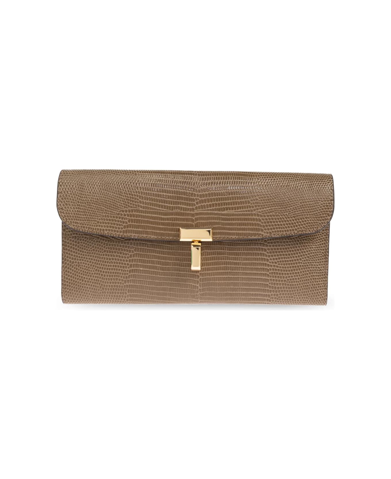 Totême Toteme Leather Wallet - DARK OLIVE