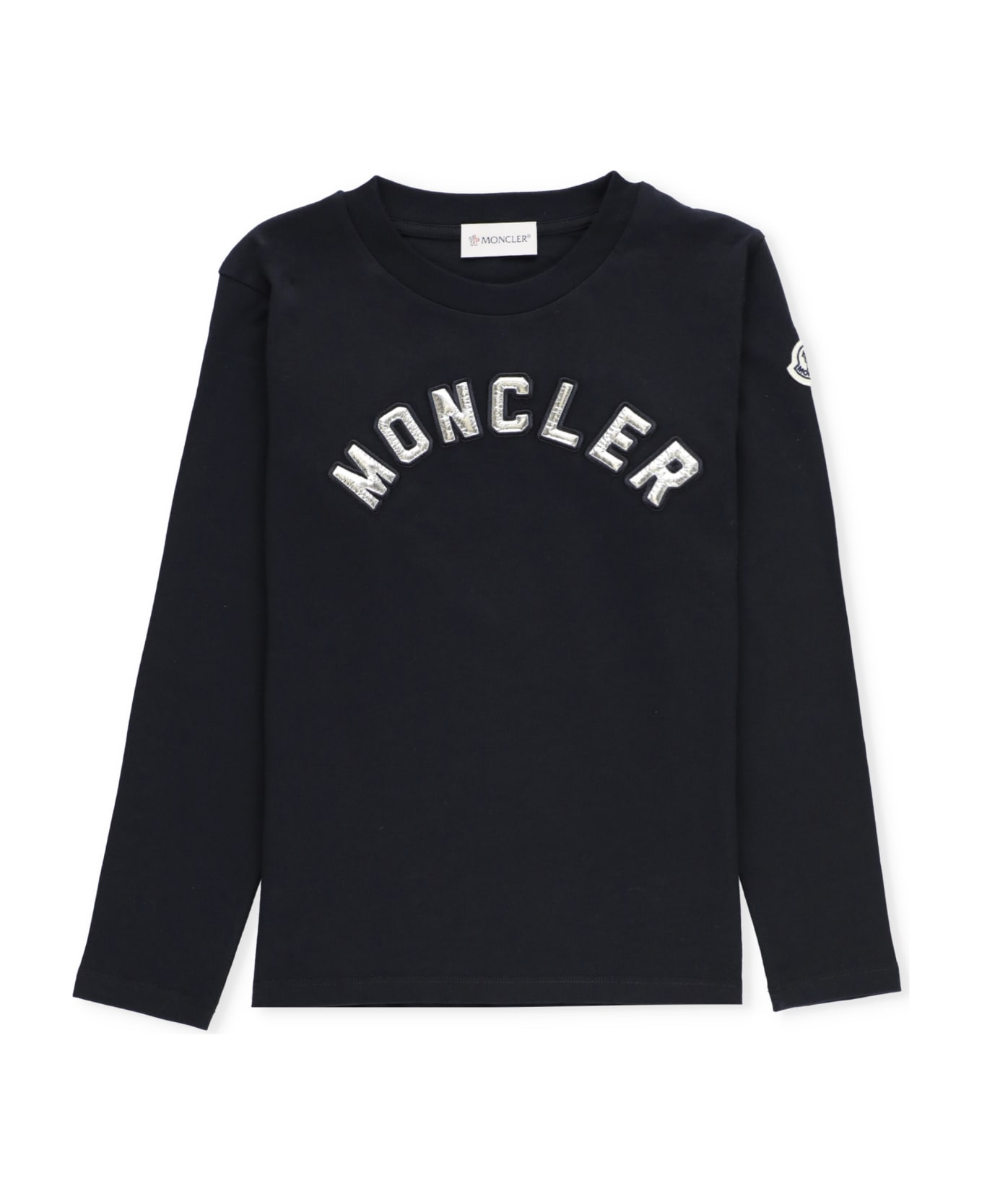 Moncler Logoed T-shirt - Blue