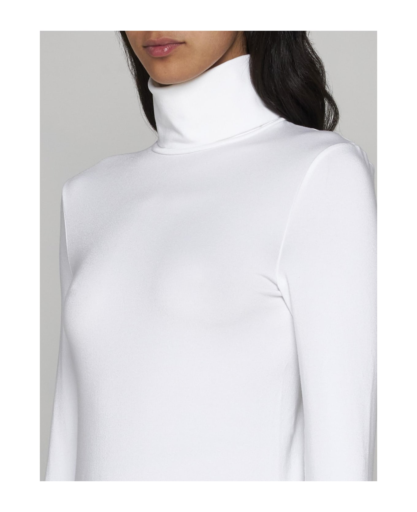 Wolford Aurora Modal-blend Turtleneck - WHITE