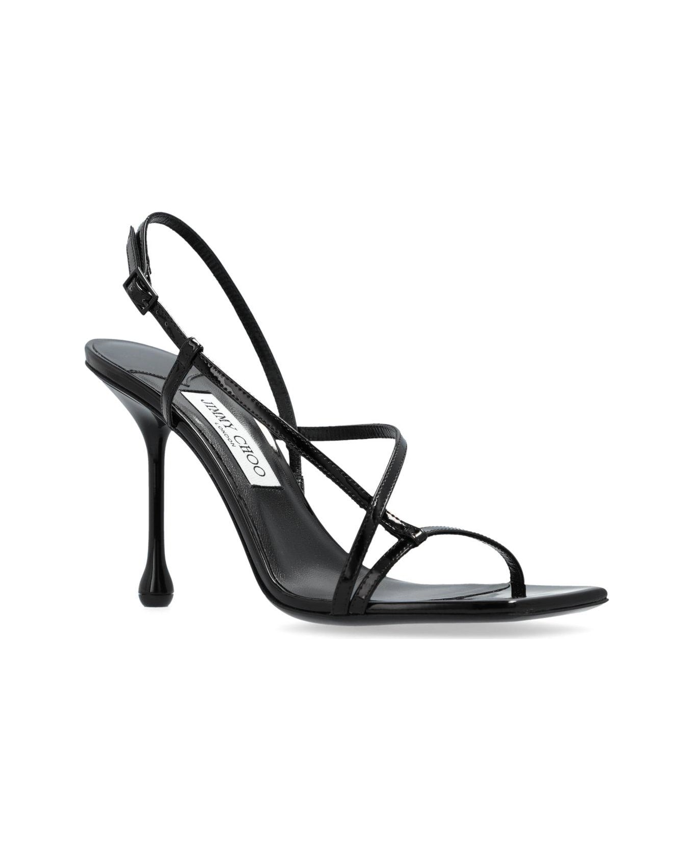 Jimmy Choo Heeled Strapped Sandals - BLACK