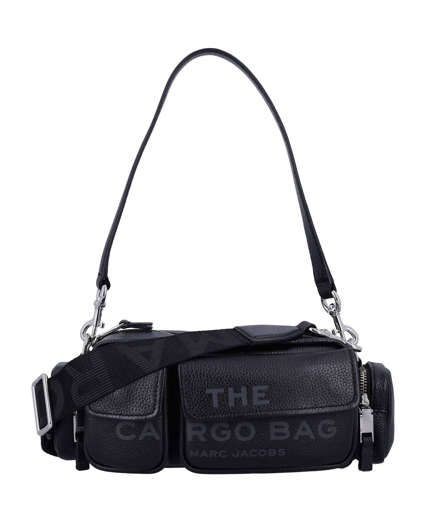 Marc Jacobs The Leather Cargo Bag - BLACK