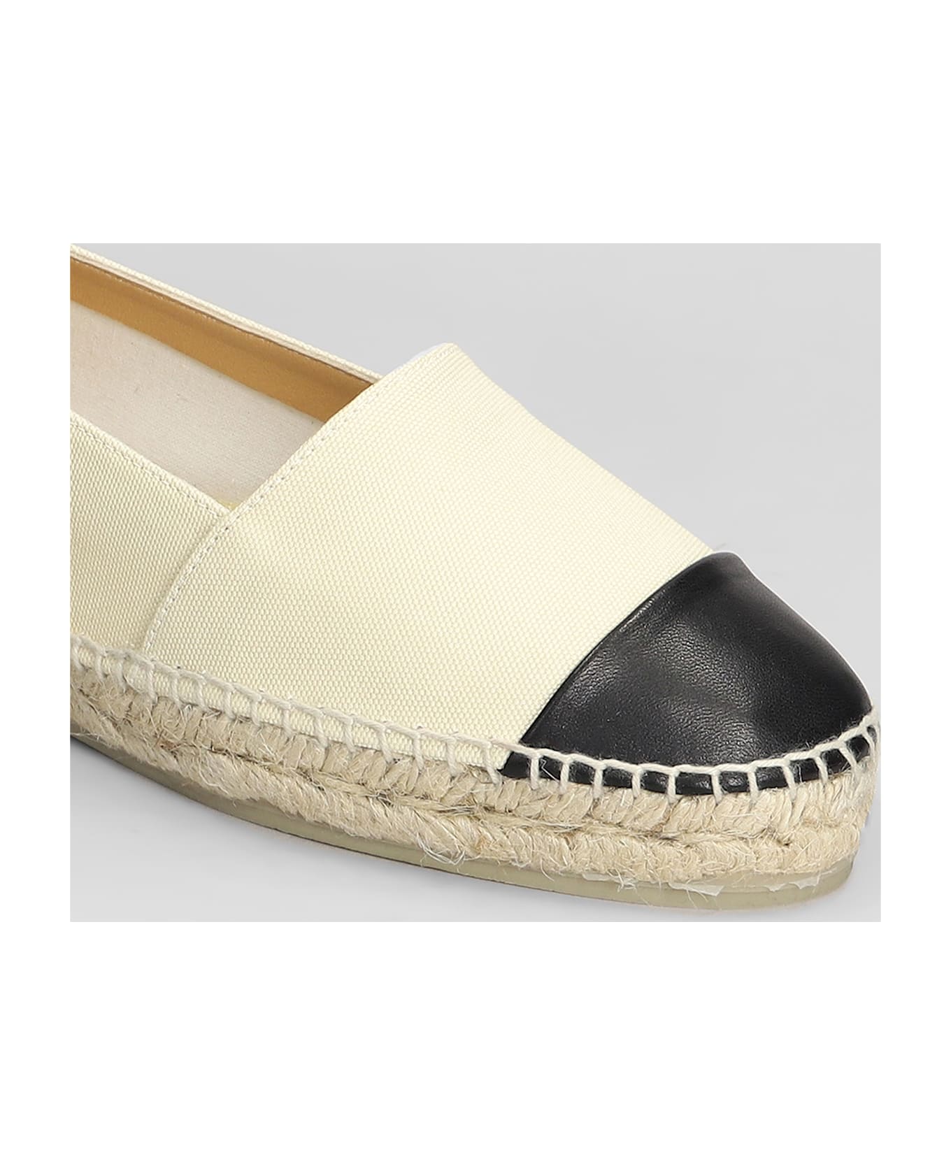 Castañer Katty-264 Espadrilles In Beige Canvas - beige フラットシューズ
