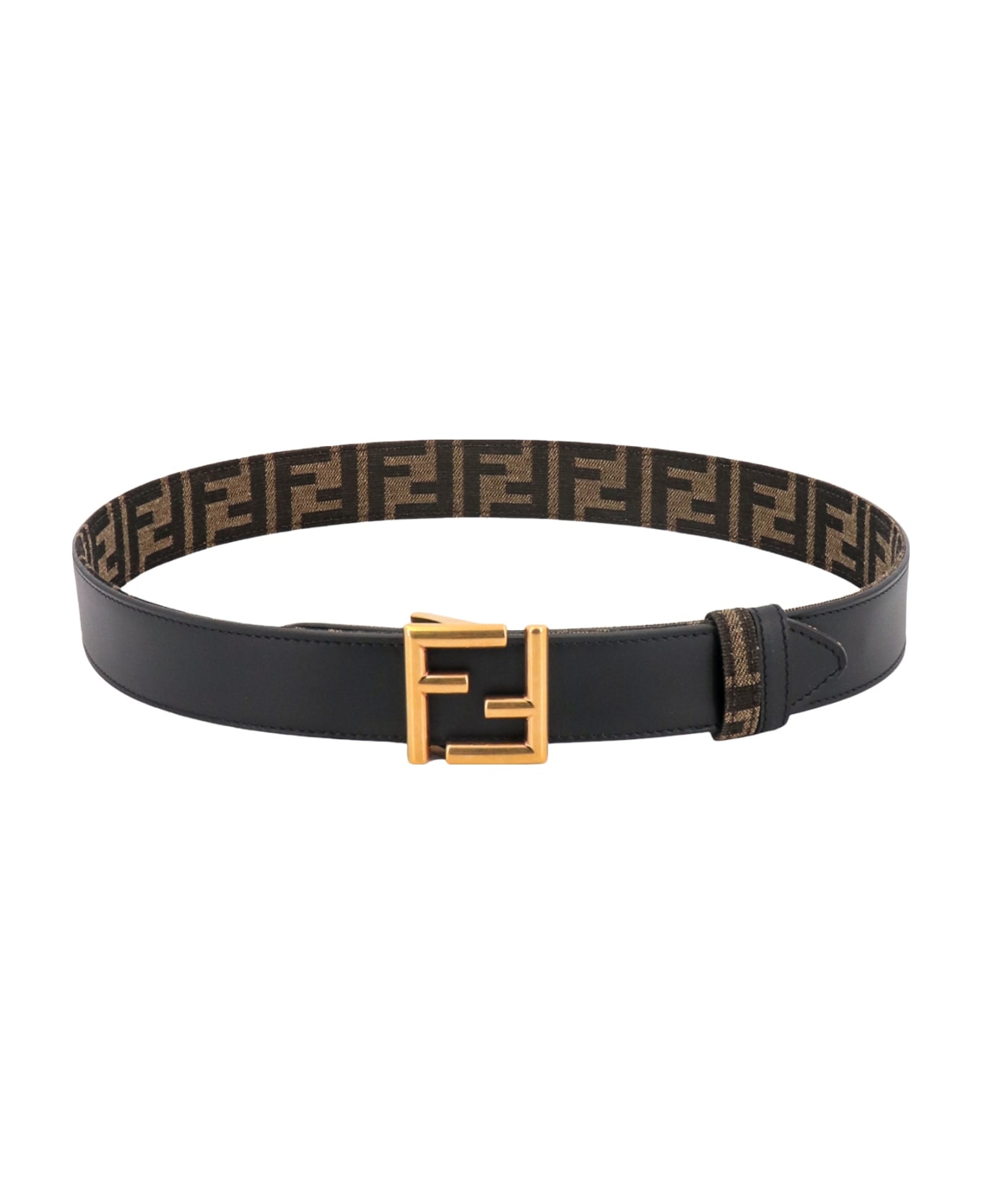 Fendi Ff Belt - Brown