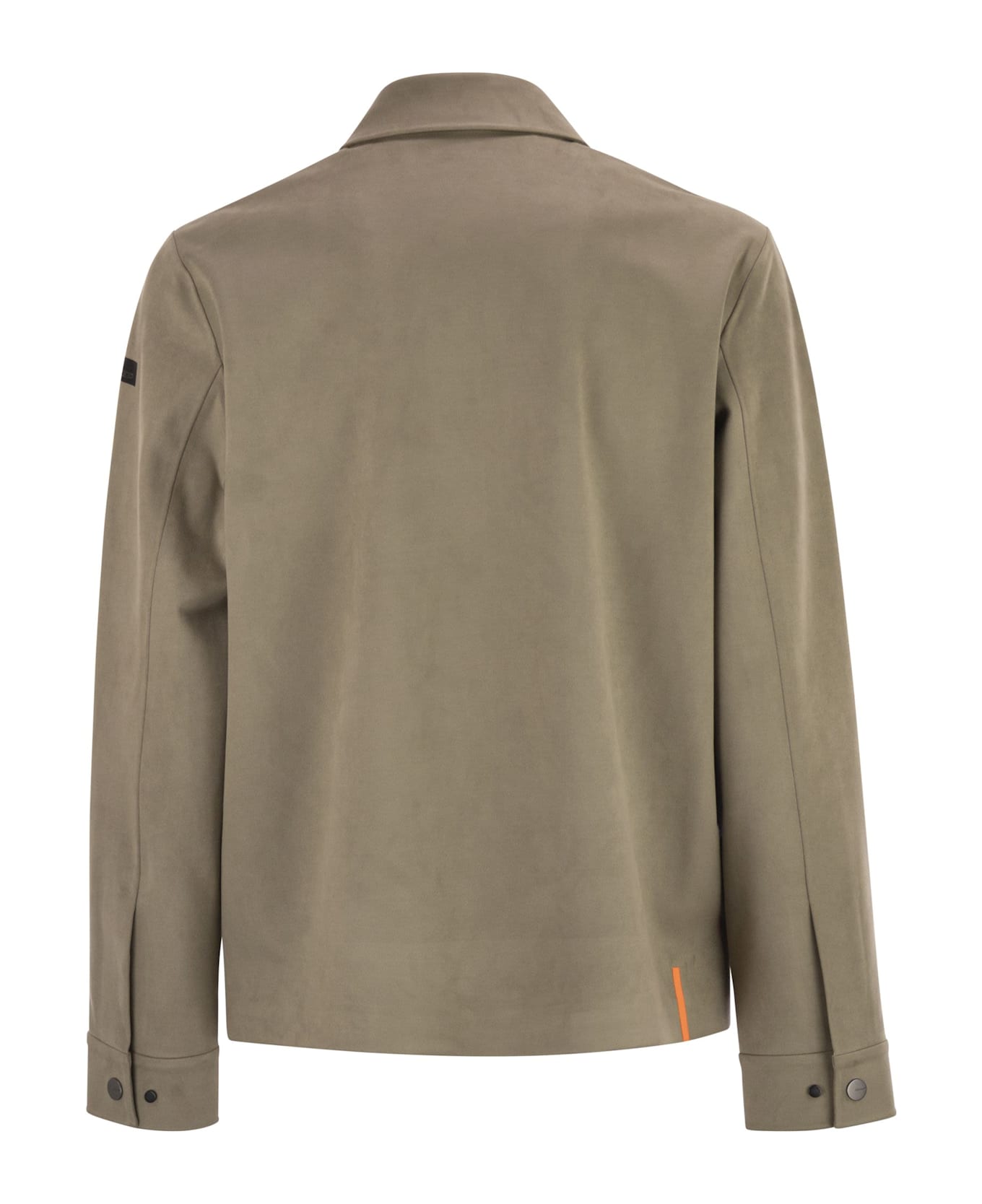 RRD - Roberto Ricci Design Eco Suede Jacket With Nubuck Effect - Beige