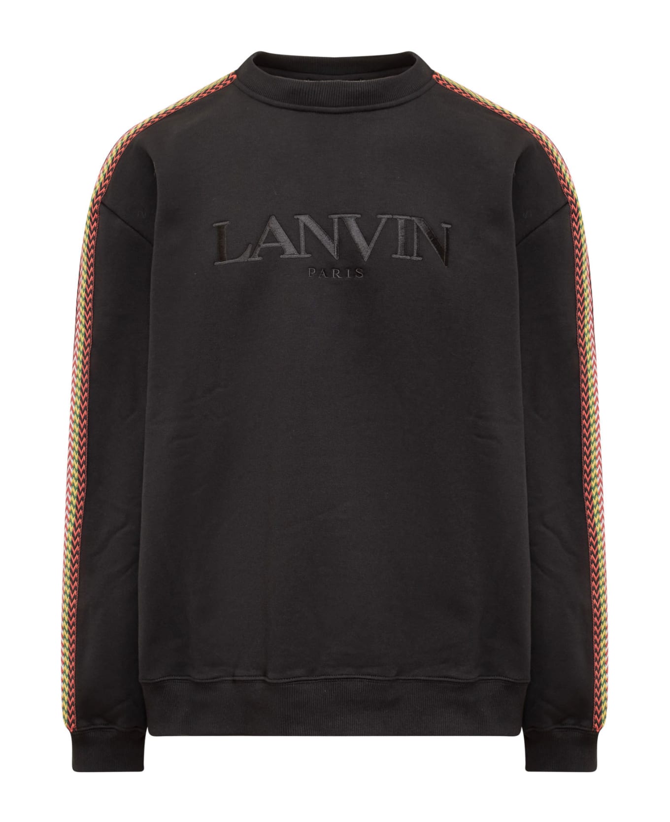 Lanvin Sweatshirt With Logo - Black