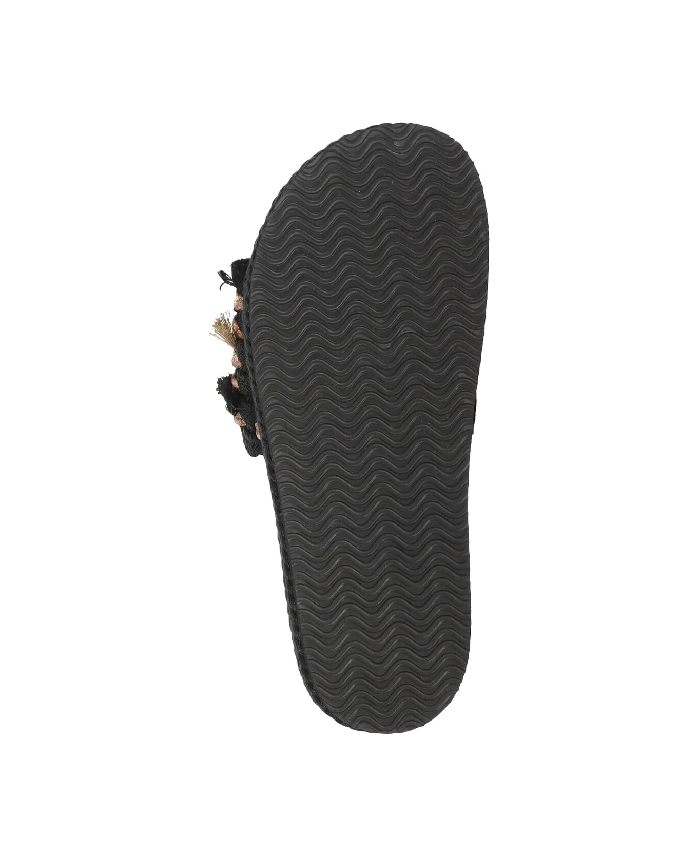 Mou Monoband Rope Sandals - Black