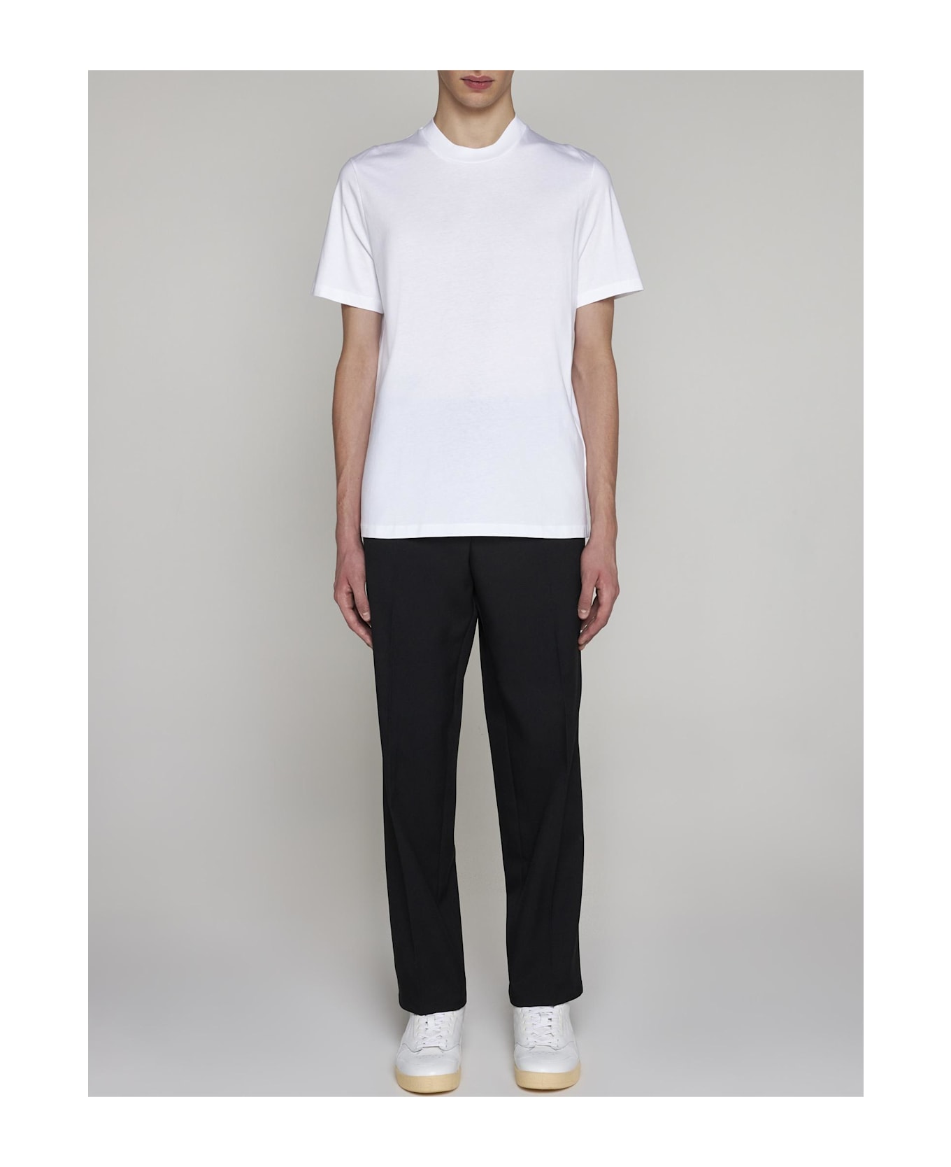 Jil Sander Cotton T-shirt - WHITE
