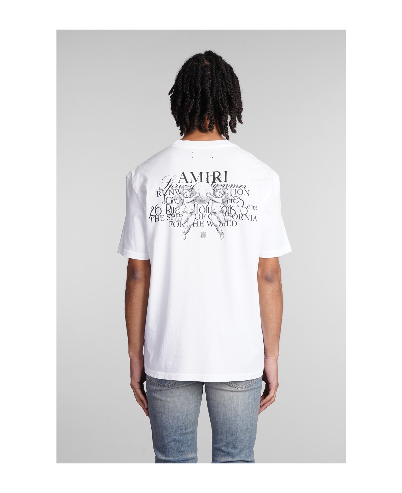 AMIRI T-shirt In White Cotton - white