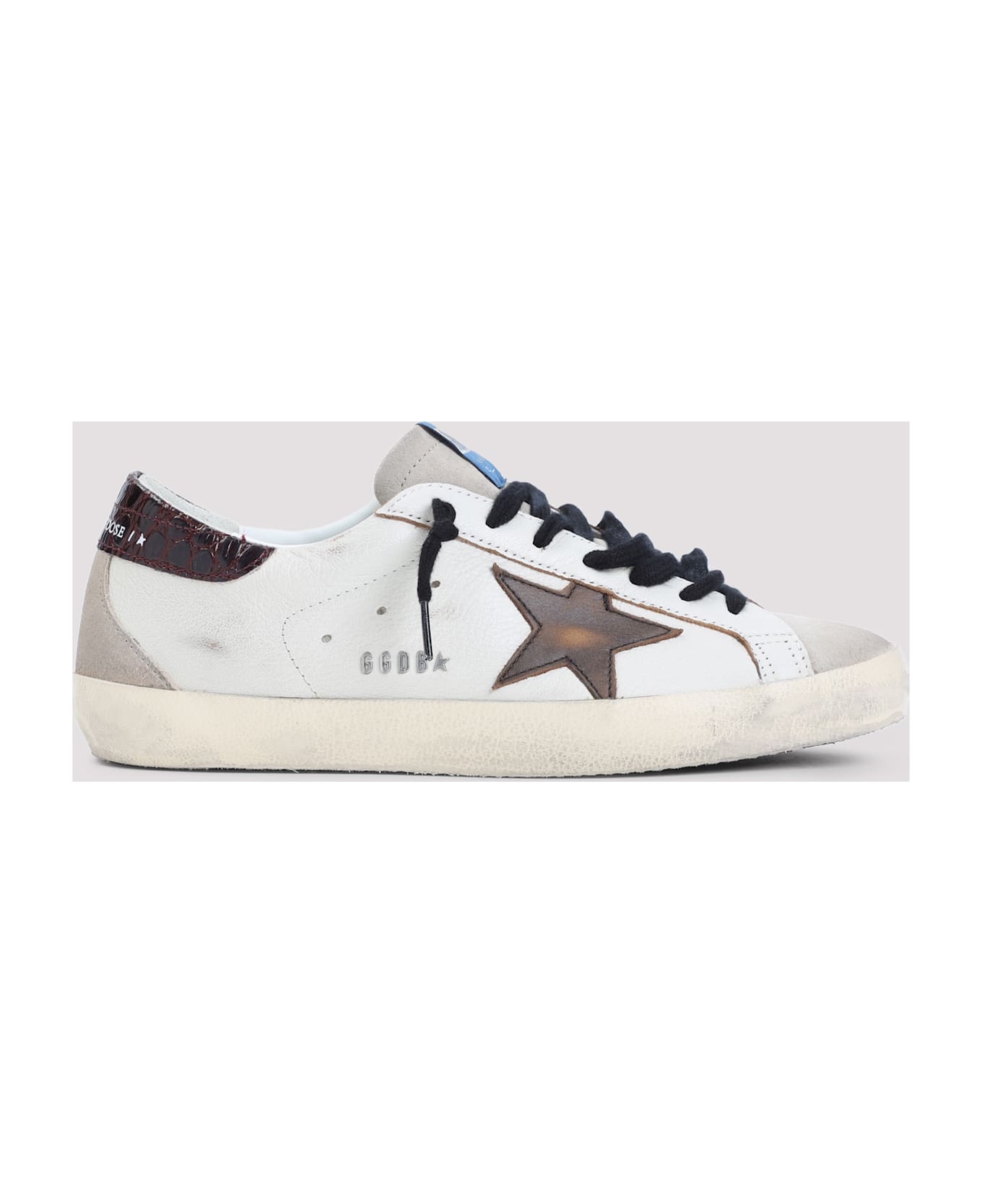 Golden Goose Superstar Sneakers - White Beige Brown