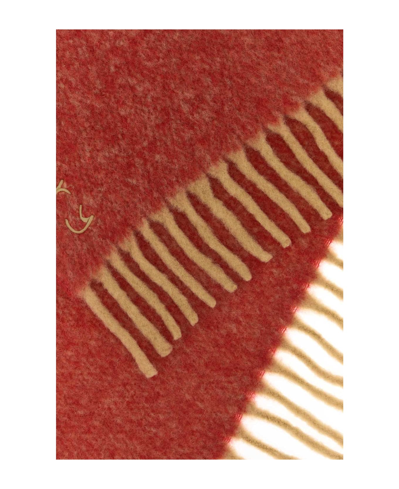 Burberry Two-tone Alpaca Blend Scarf - SANDPEAT