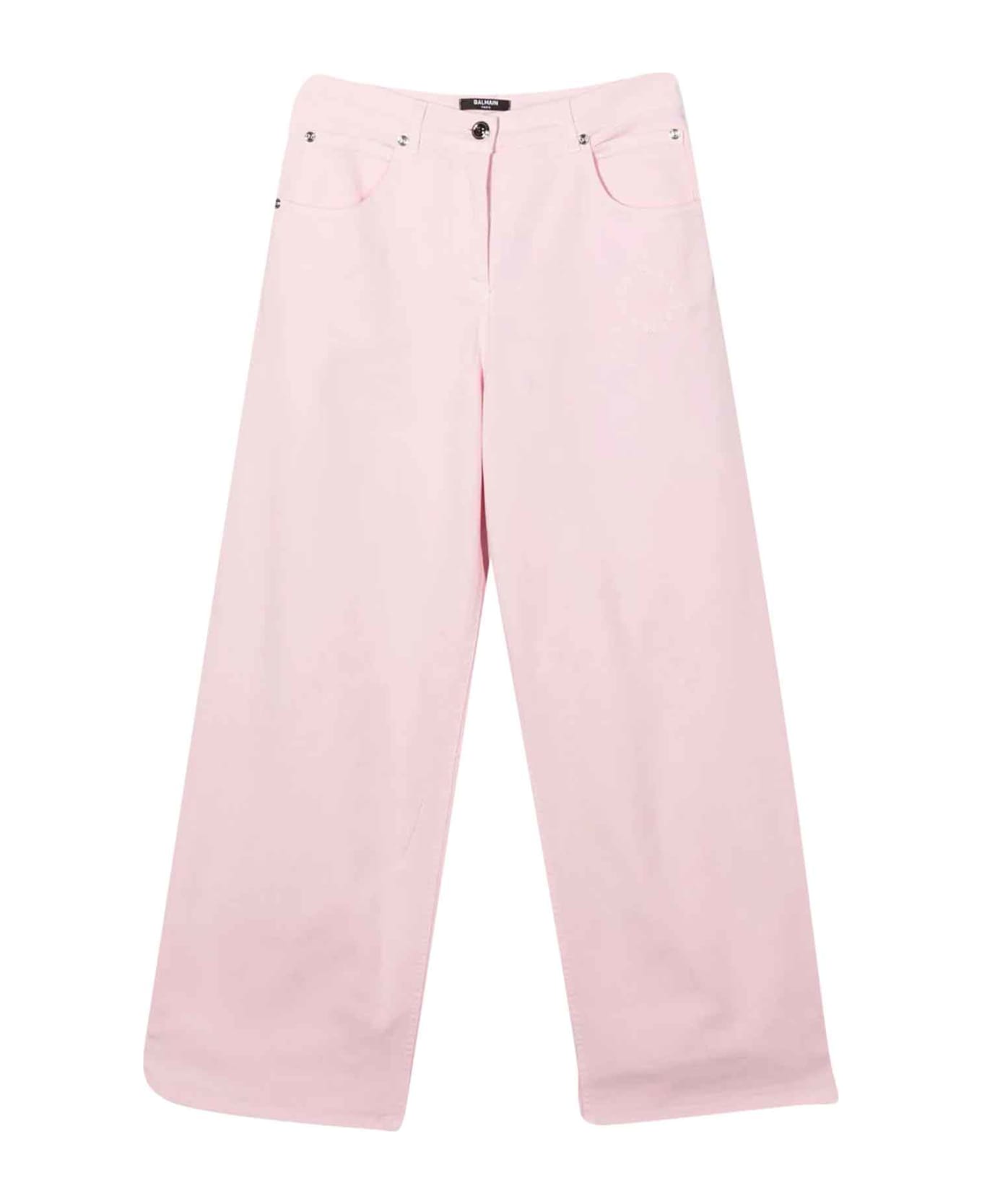 Balmain Pink Trousers Girl - C