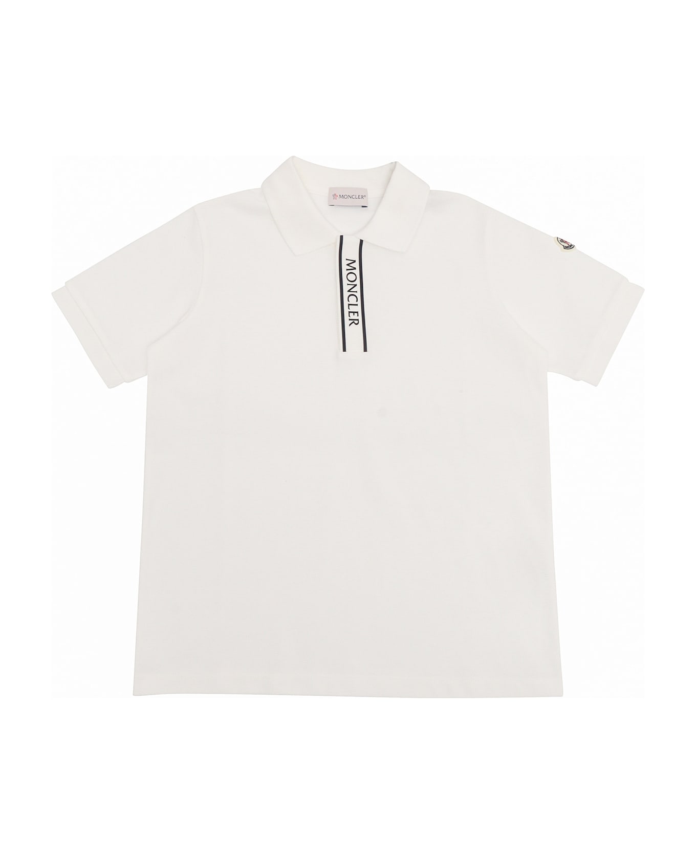 Moncler Ss Polo - BEIGE