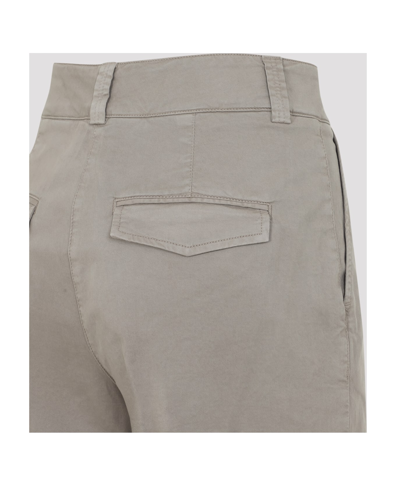 Peserico Gabardine Pants - Marrone Argilla