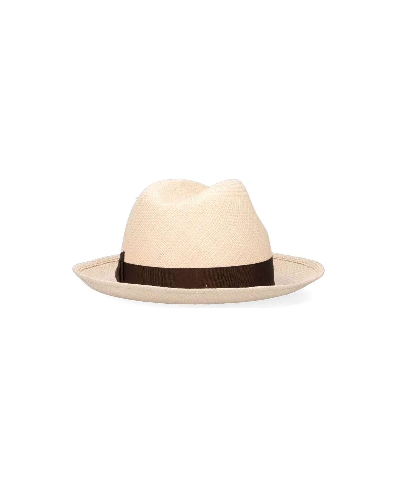 Borsalino 'panama' Hat - Naturale 帽子
